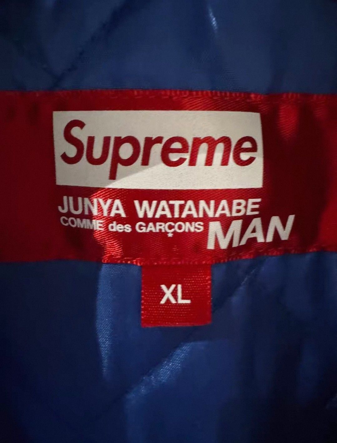 Supreme Supreme JUNYA WATANABE COMME Week11 Printed Work Jacket Size US XL / EU 56 / 4 - 3 Thumbnail