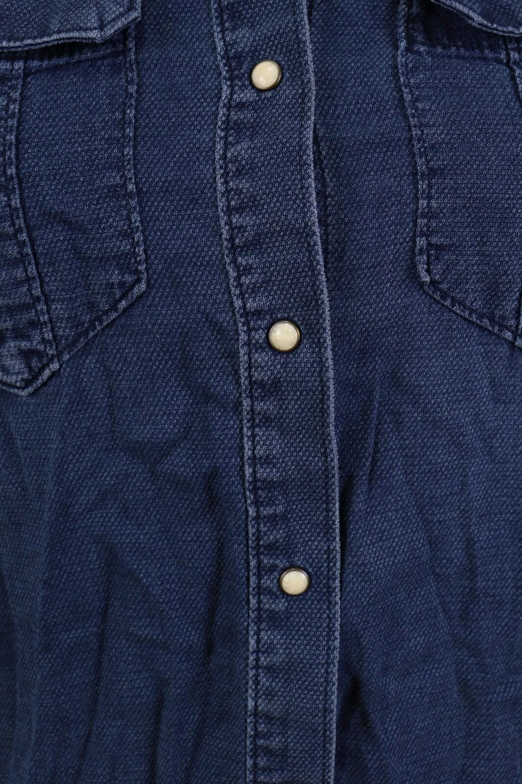 Allsaints All Saints Blue Denim Button Down Pockets Size EU 34 /US 2 Size S / US 4 / IT 40 - 6 Thumbnail