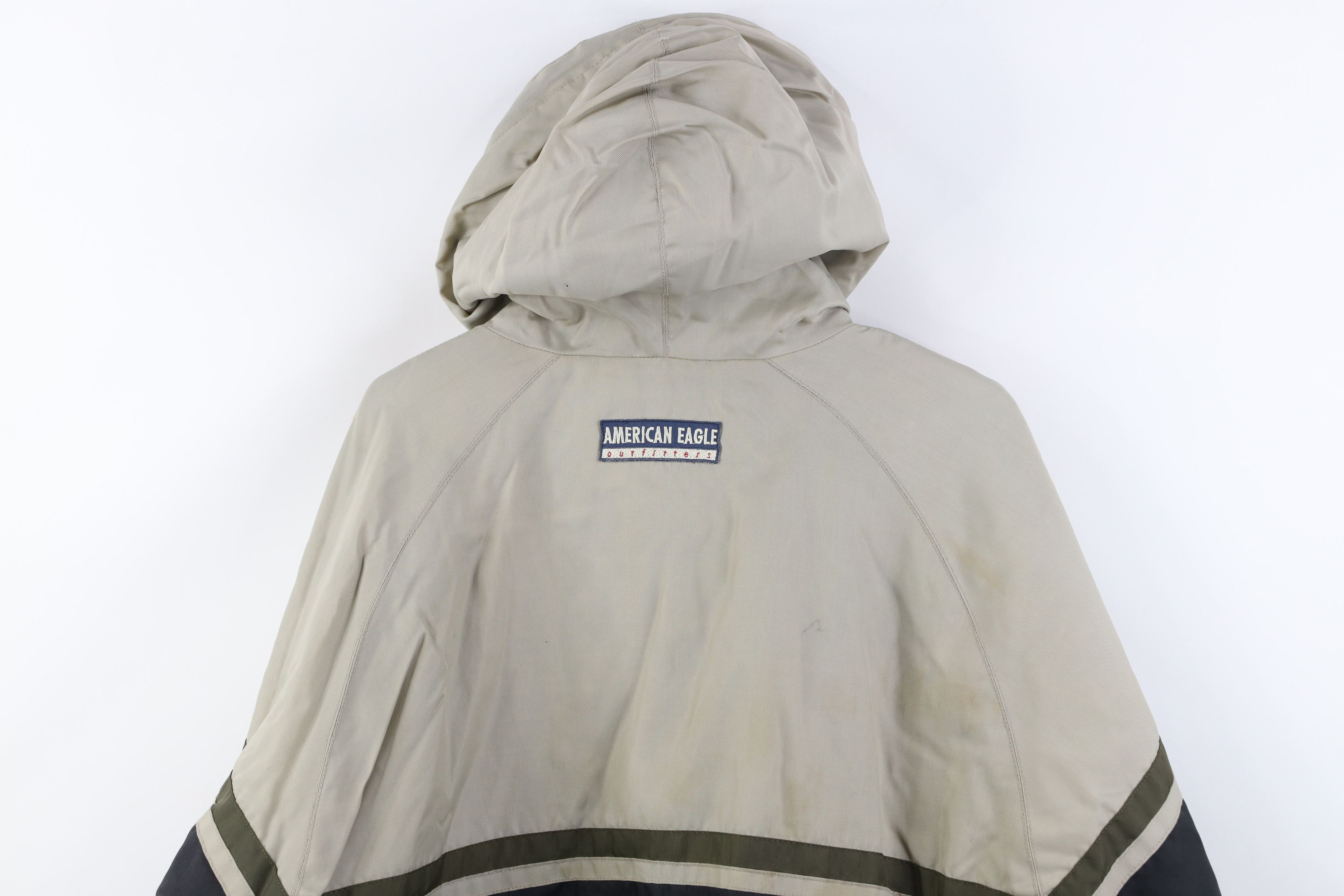 American Eagle Outfitters Vintage 90s American Eagle Outfitters Hooded Anorak Jacket Size US L / EU 52-54 / 3 - 14 Thumbnail