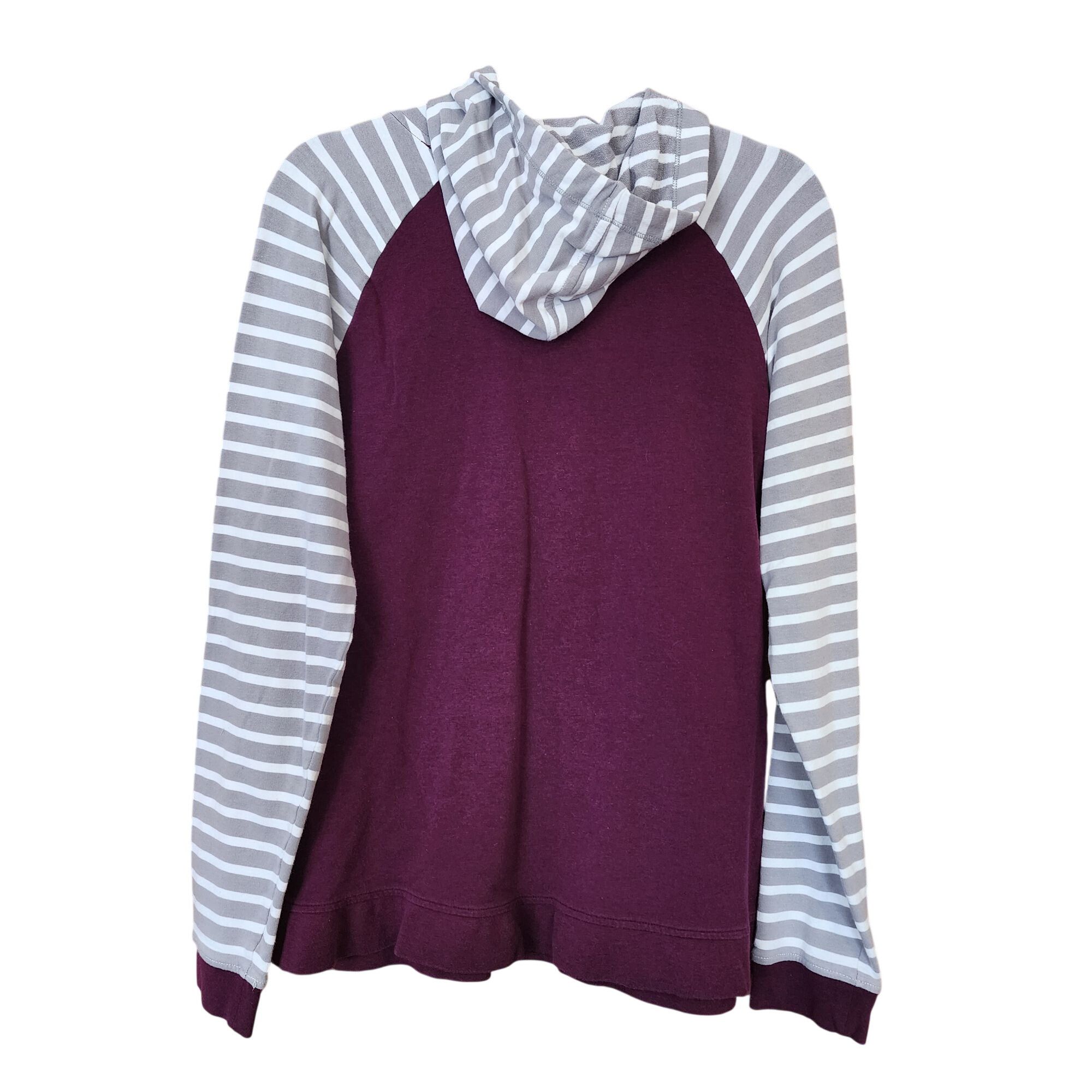 Orvis Orvis Pullover Kangaroo Pocket Camp Hike Burgundy Striped Sl Size M / US 6-8 / IT 42-44 - 2 Thumbnail
