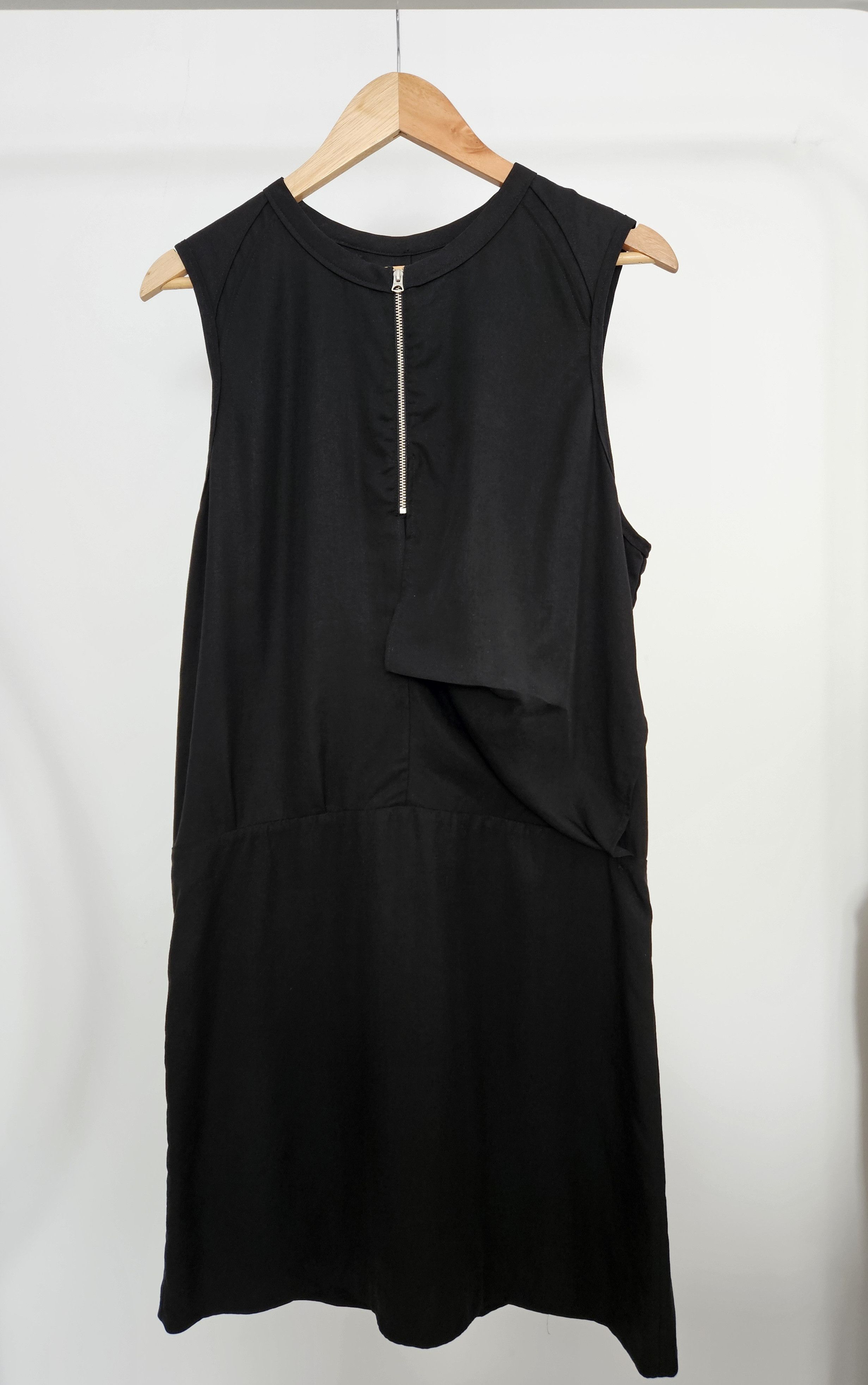 image of Acne Studios Acne Lyocell Dress Twist Fluid Pss14 in Black, Women's (Size Large)