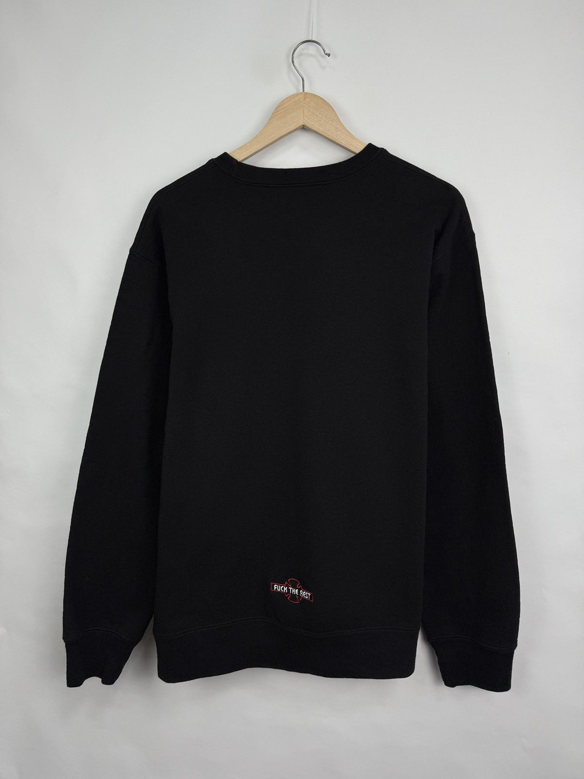 Independent Truck Co. × Supreme 🇺🇸 Supreme Independent Fuck the Rest Sweatshirt Skateboard Size US XL / EU 56 / 4 - 12 Thumbnail