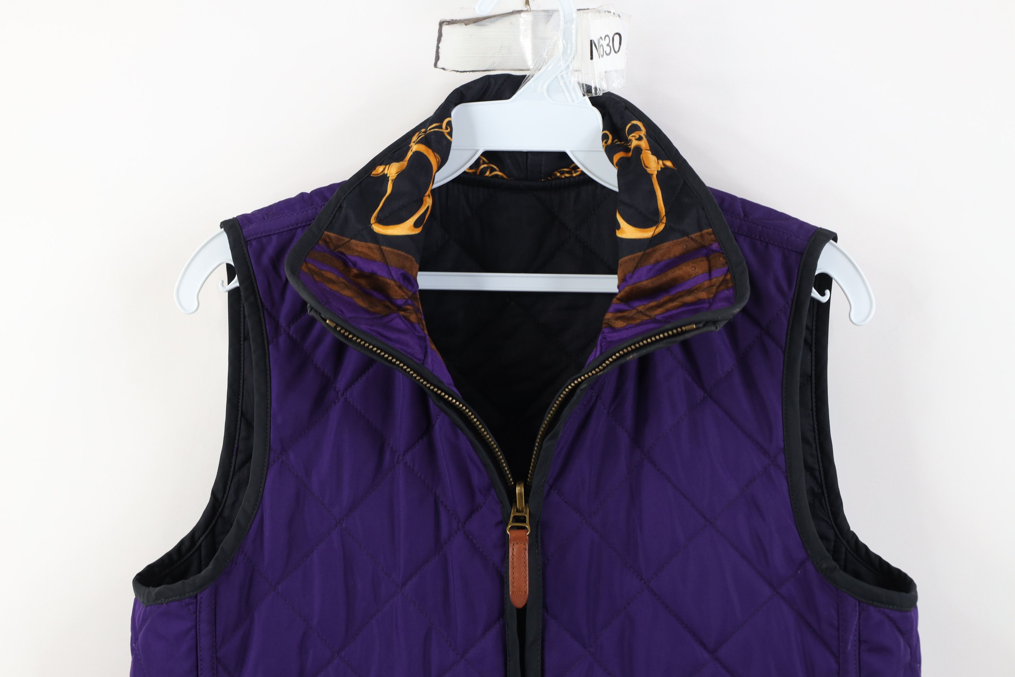 Ralph Lauren Vintage 90s Ralph Lauren Reversible Horse Vest Jacket Size M / US 6-8 / IT 42-44 - 12 Thumbnail