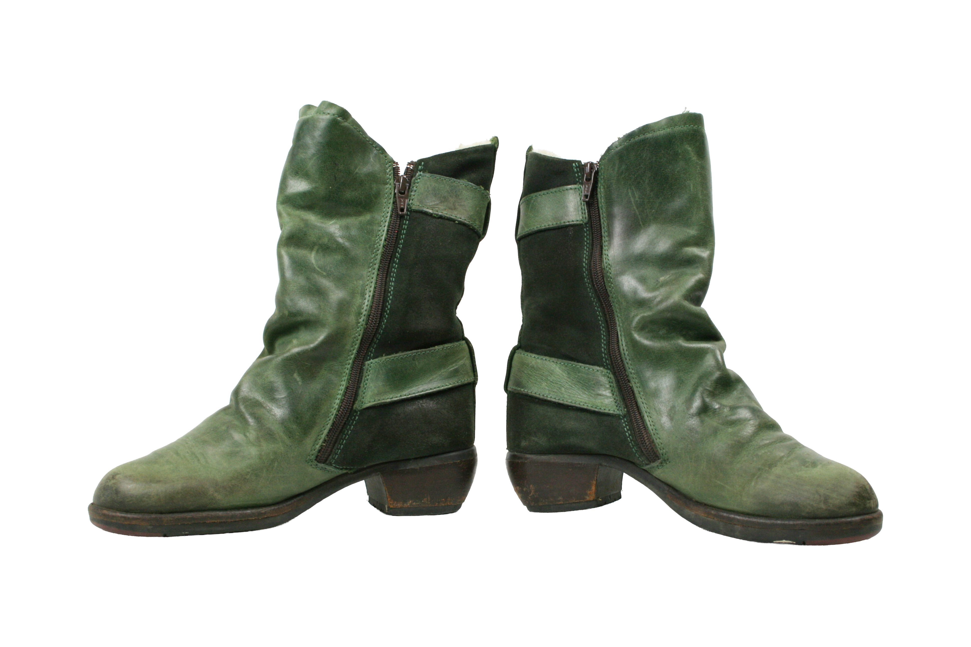Fly London 00S Goblin Y2K Grunge Boots Vintage Size US 7 / IT 37 - 9 Thumbnail