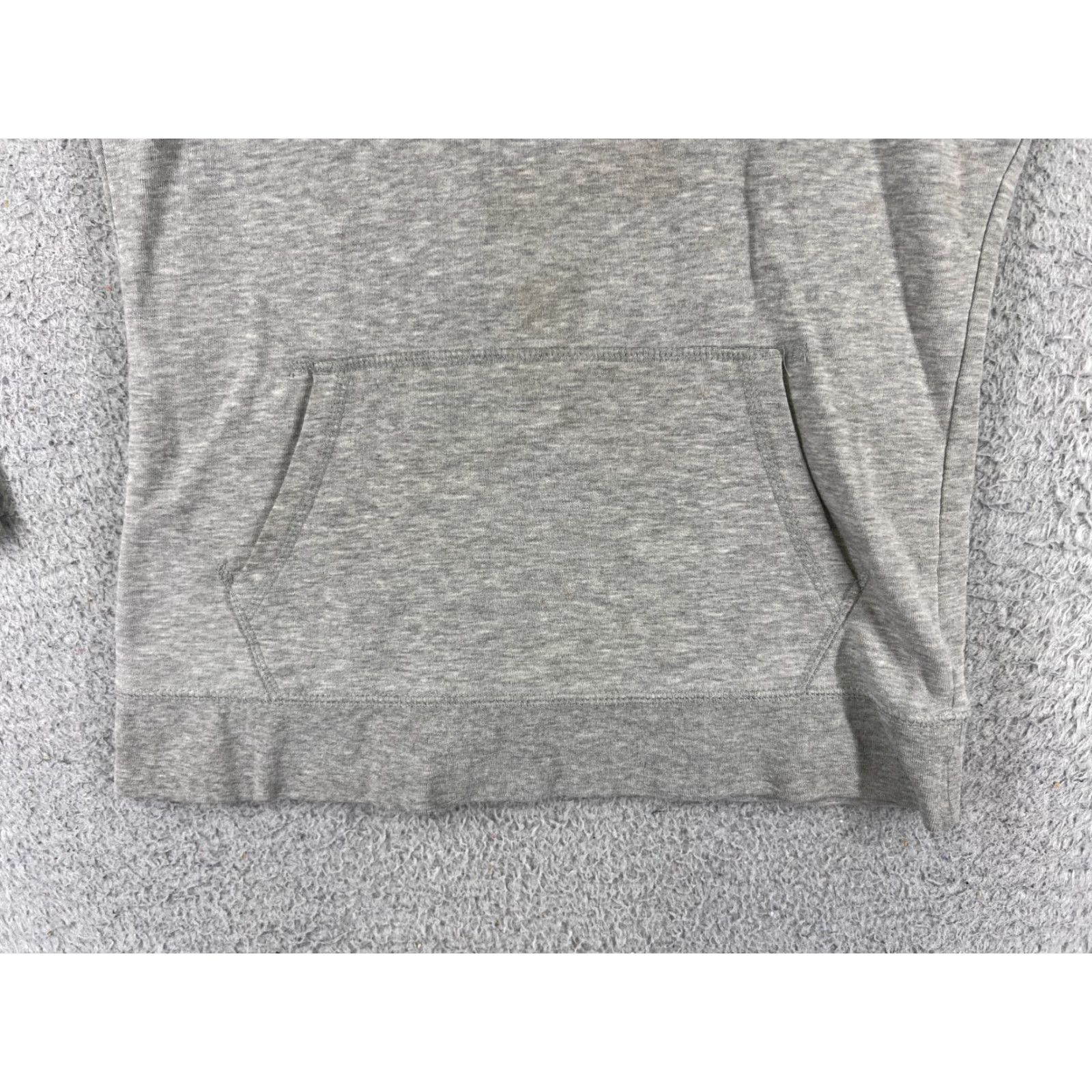 The North Face The North Face Hoodie Mens Medium Gray Purple Pullover Logo Cotton Regular Fit Front Pockets 34in Chest - Vintage: No Size M / US 6-8 / IT 42-44 - 5 Thumbnail