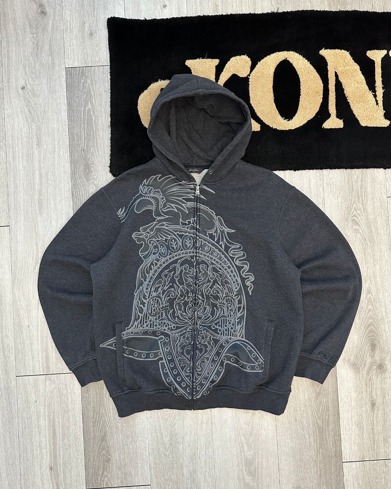 Sean John Zip Up Hoodie ナス紺 良デザイン Sean John Zip Up Hoodie ナス紺 良デザイン - メルカリ
