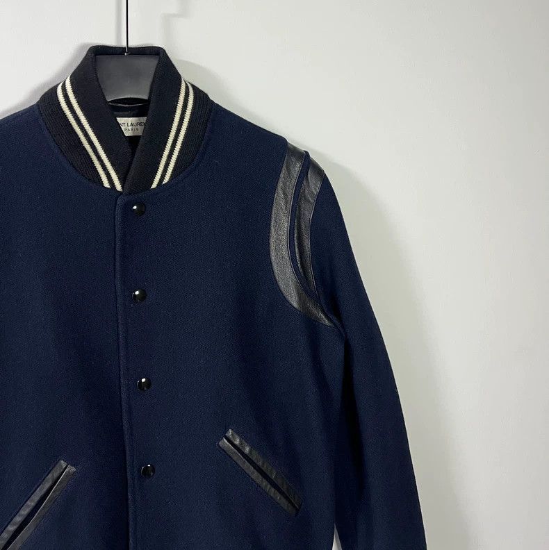 Saint Laurent Paris Saint Laurent Paris Classic baseball jacket-2506 Size US M / EU 48-50 / 2 - 3 Thumbnail