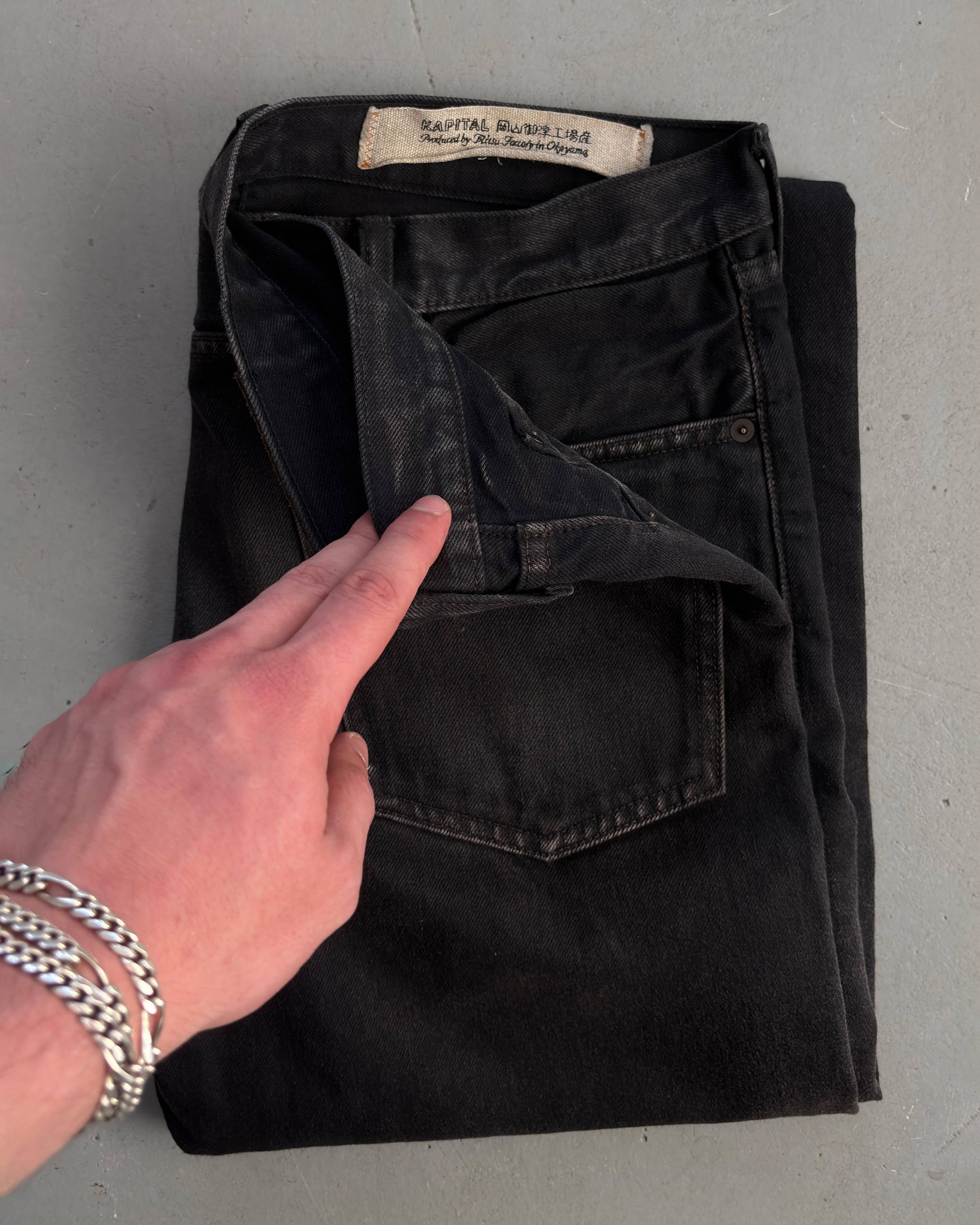 Kapital KAPITAL Straight-Leg Stone-Washed Denim Size US 32 / EU 48 - 12 Thumbnail