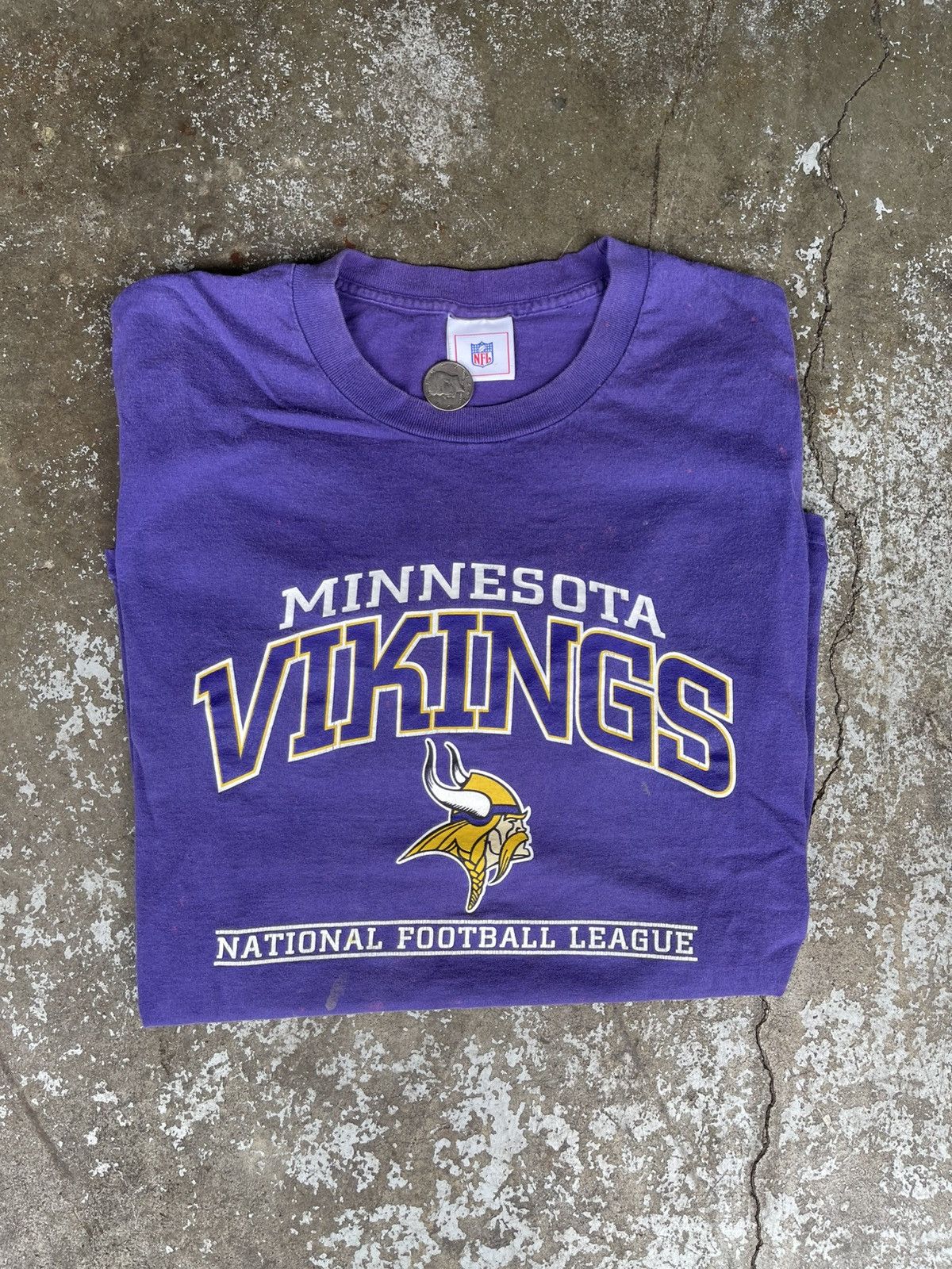 NFL Vintage 00s Minnesota Vikings Shirt Size US XL / EU 56 / 4 - 1 Thumbnail