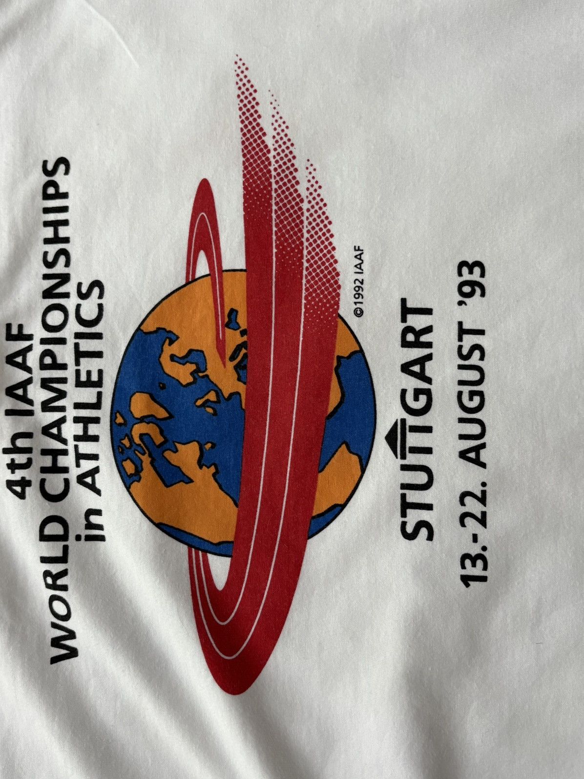 Reebok World championships athletics Stuttgard retro 1992 Size US M / EU 48-50 / 2 - 5 Thumbnail