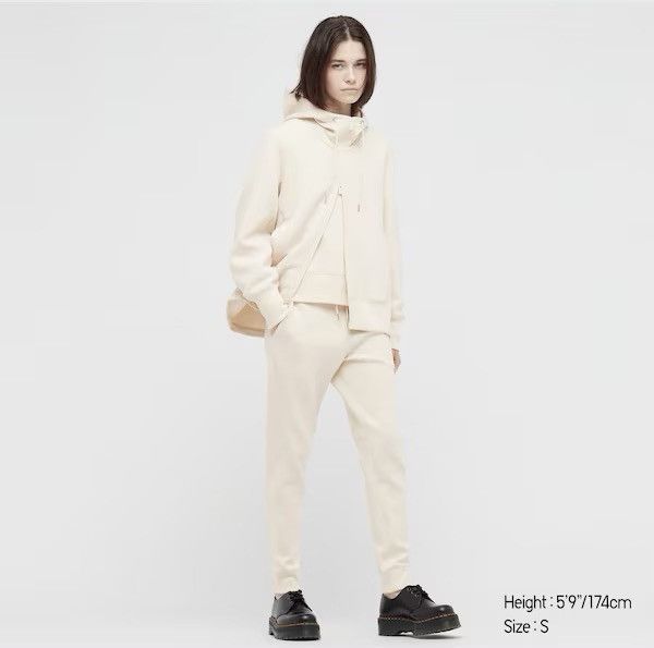 Jil Sander × Uniqlo Uniqlo +J Dry Sweat F/W21 Long Sleeve Full-Zip Hoodie Size L / US 10 / IT 46 - 3 Thumbnail