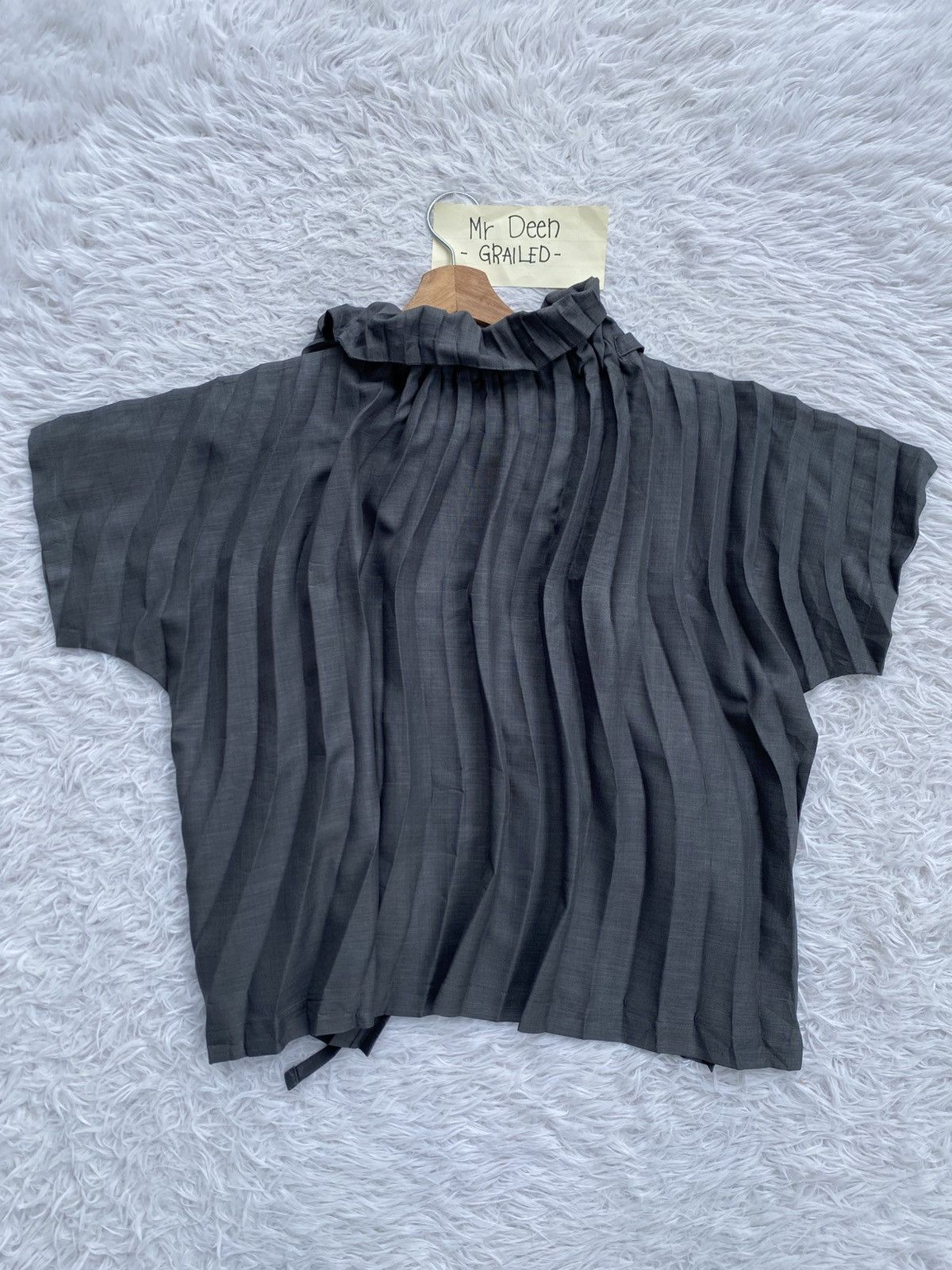 Issey Miyake Rare Issey Miyake IM Pleated Blouse Size M / US 6-8 / IT 42-44 - 15 Thumbnail
