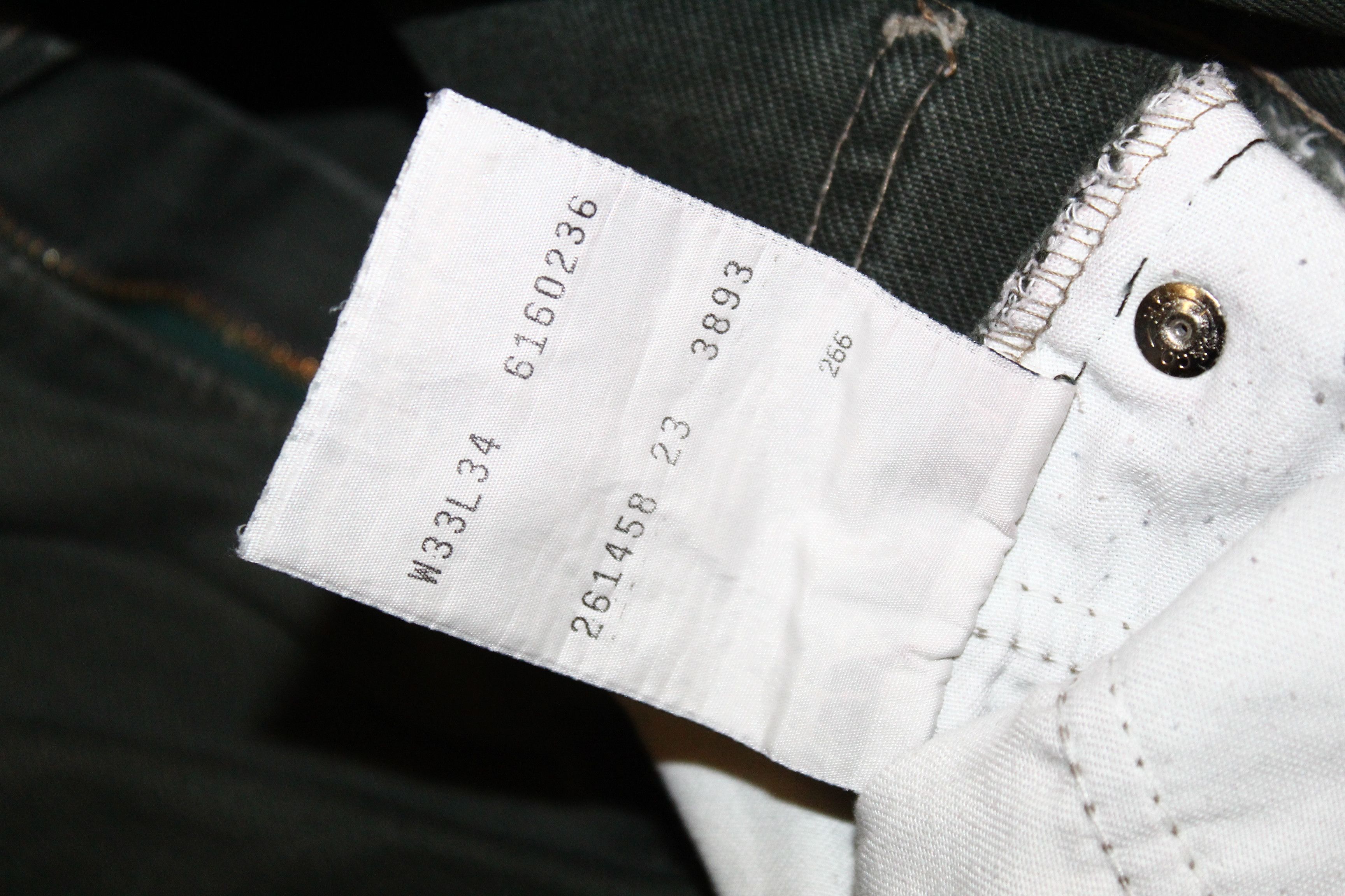 Levi's RARE VTG🔥 '93 Levi's 616 Fit Guide Orange Tab Baggy Jeans Size US 32 / EU 48 - 6 Thumbnail