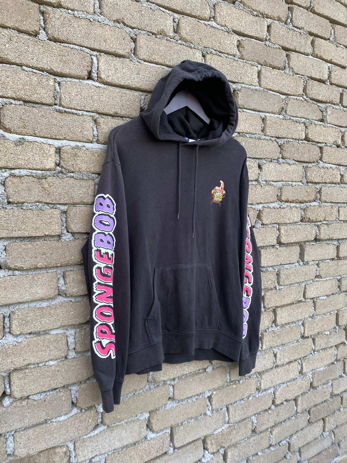 Cartoon Network Spongebob Squarepants Overprint Hoodie Pullover Size US L / EU 52-54 / 3 - 7 Thumbnail
