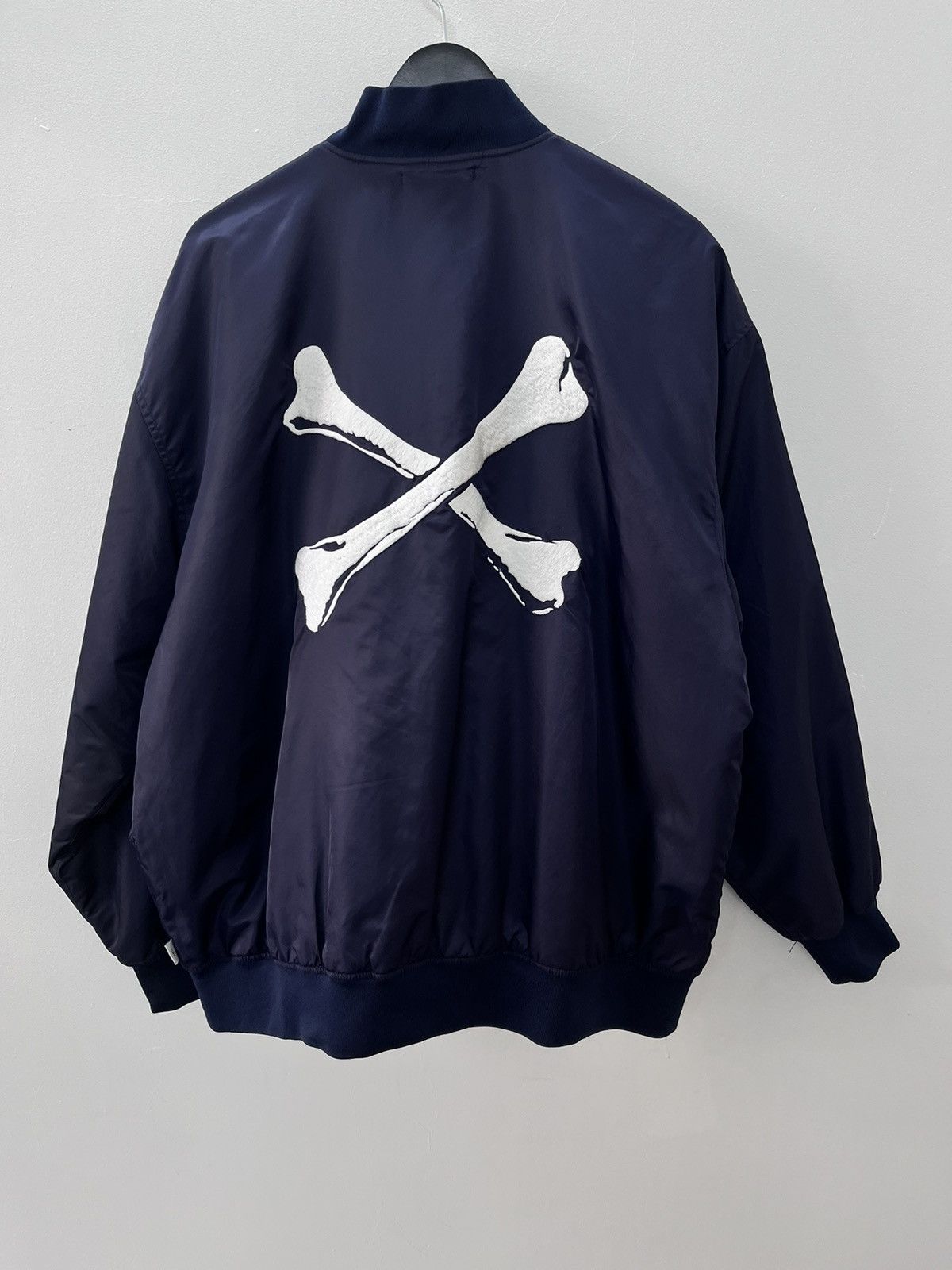 Wtaps SS21 WTAPS NAVY BOMBER SIZE 4 Size US L / EU 52-54 / 3 - 1 Thumbnail