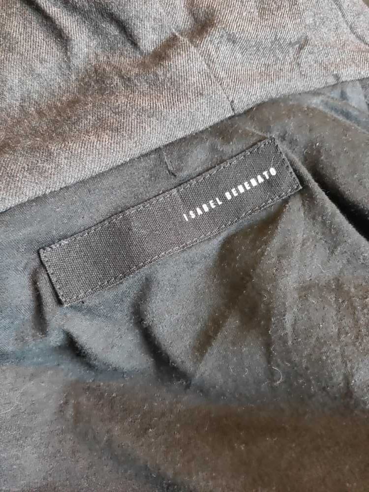 Isabel Benenato Wool & leather hooded coat.Like Rick Owens or Julius Size US M / EU 48-50 / 2 - 5 Thumbnail
