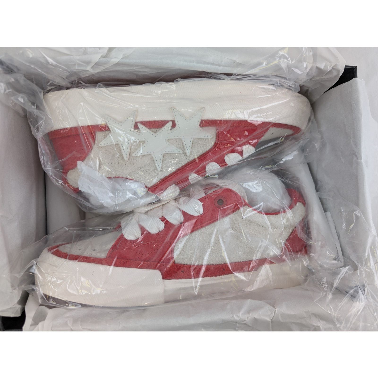 Amiri o1rshd1 Sunset Vulcanized Sneakers in Birch Red Size US 12 / EU 45 - 18 Thumbnail