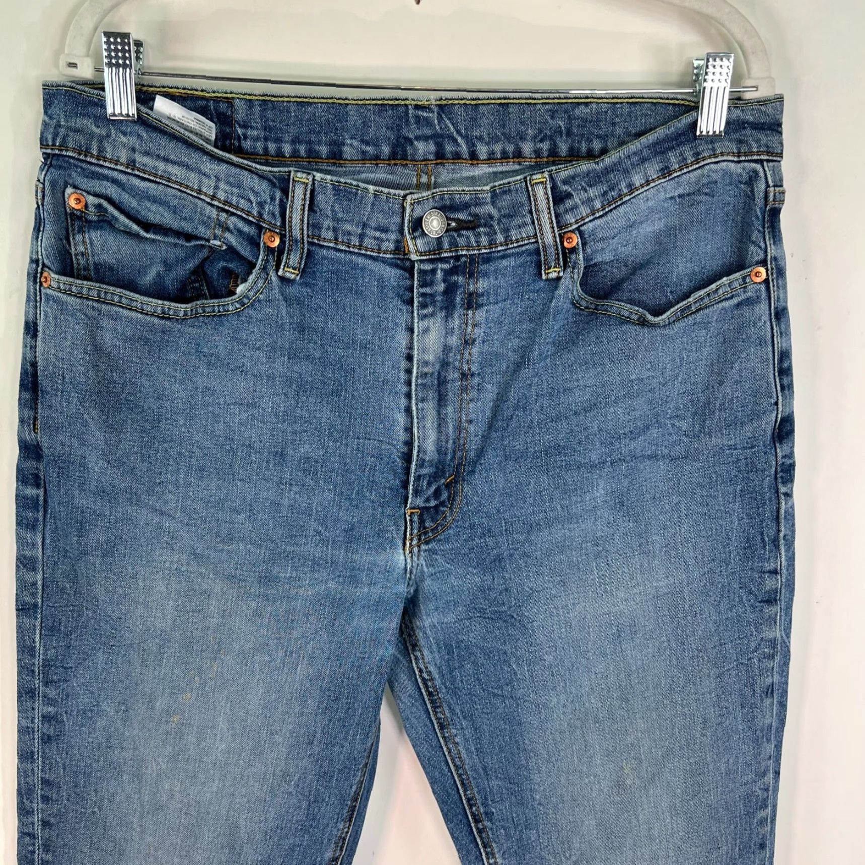 Levi's Levi's 541 Classic Straight Leg Jeans Men’s Size 36 Blue Denim 36x32 Size US 42 / EU 58 - 2 Thumbnail