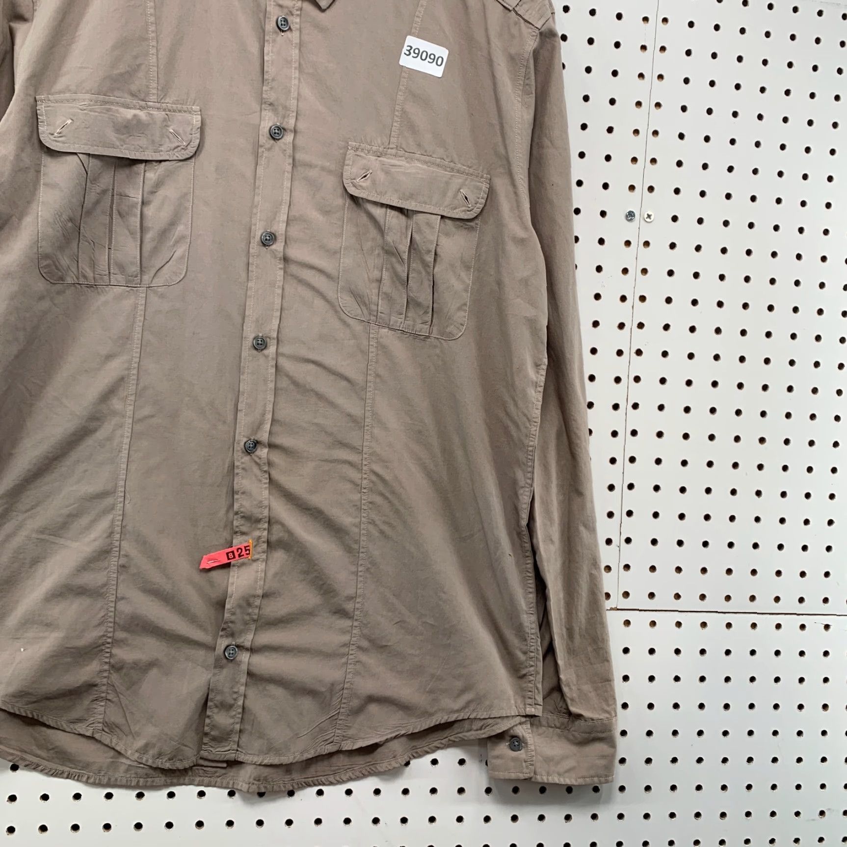 Hugo Boss VINTAGE Hugo BOSS Orange Button-Down Shirt Men XL Brown Long Sleeve Designer 22x31.5 Size US XL / EU 56 / 4 - 4 Thumbnail