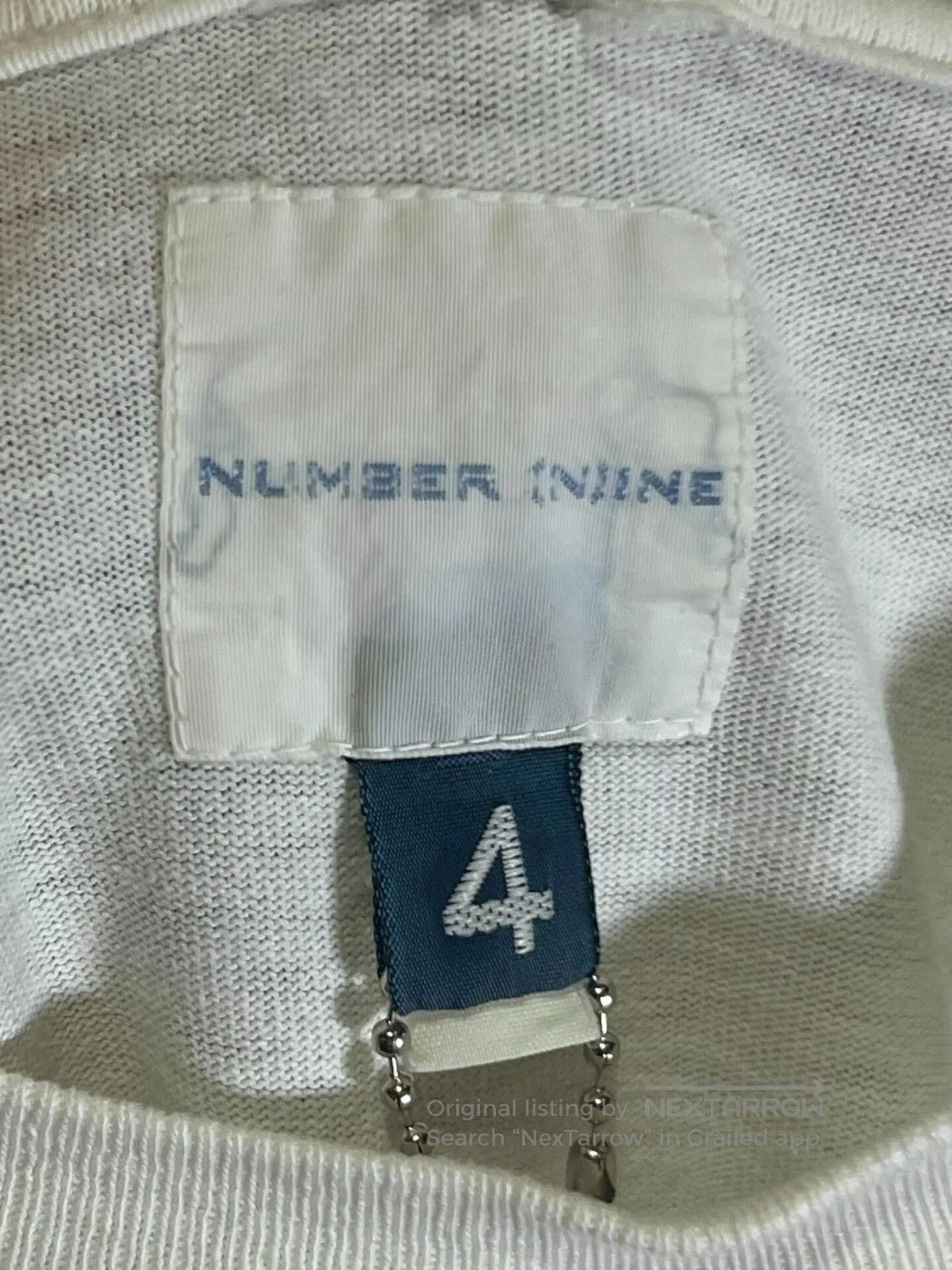 Number (N)ine limited edition anniversary short sleeve t-shirt. Size US L / EU 52-54 / 3 - 3 Thumbnail