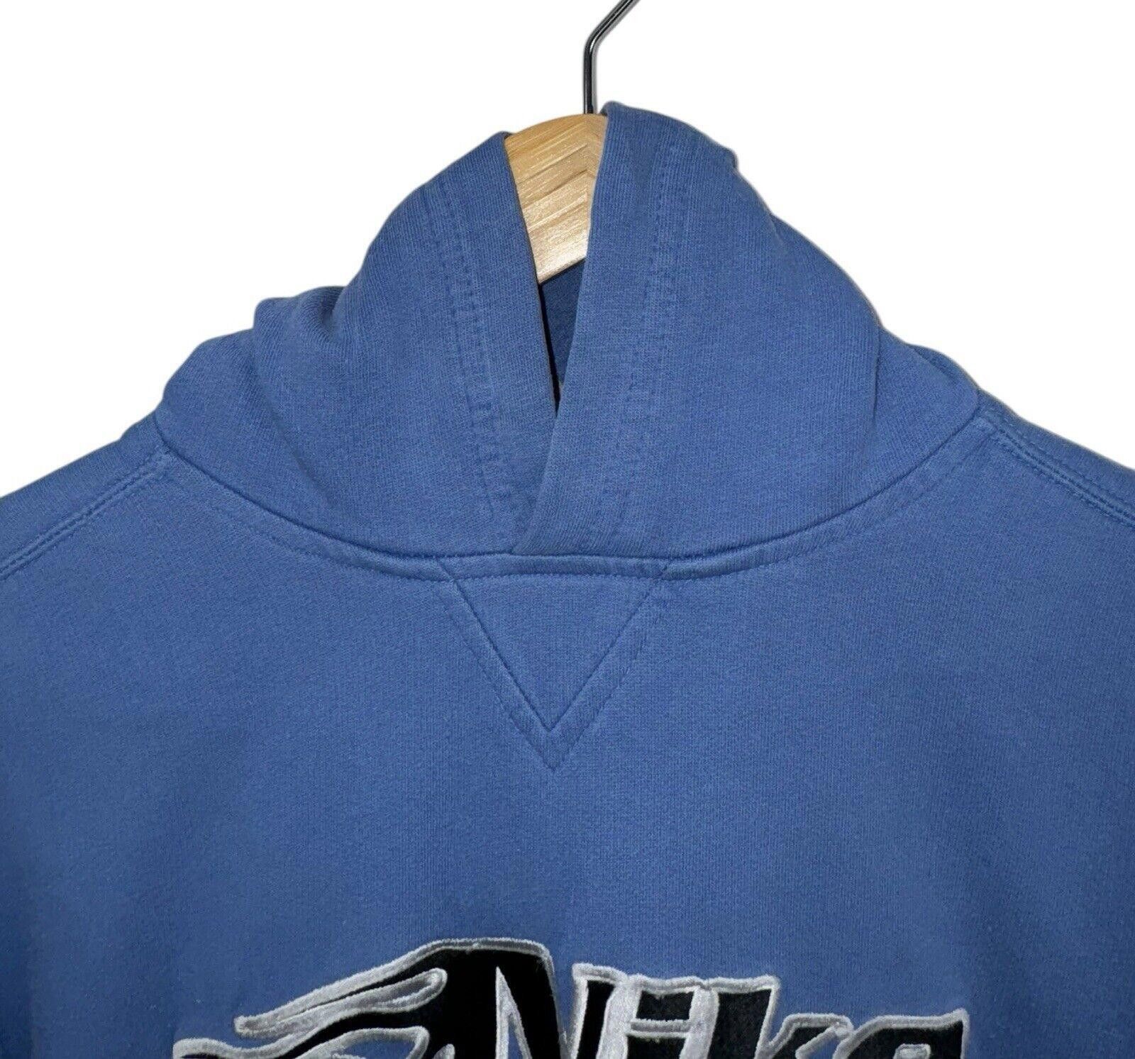 Nike Vintage Nike Y2K Sky Blue Flame Hoodie Sz M RARE Size US 32 / EU 48 - 2 Thumbnail