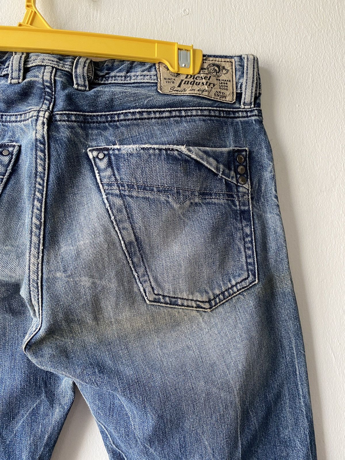 Diesel × Diesel Black Gold Diesel Mennit Distressed Denim Size US 32 / EU 48 - 15 Thumbnail