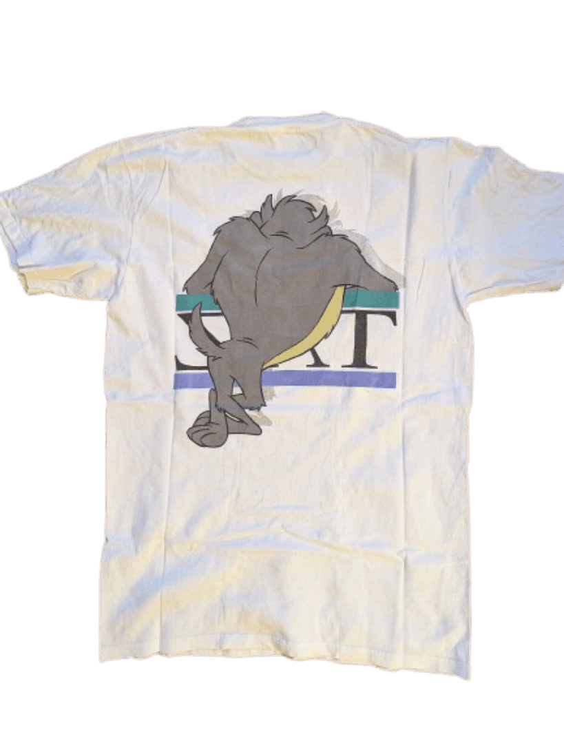 Vintage Vintage 90s Looney Tunes Taz T-Shirt – Double-Sided Graphic Size US L / EU 52-54 / 3 - 2 Thumbnail