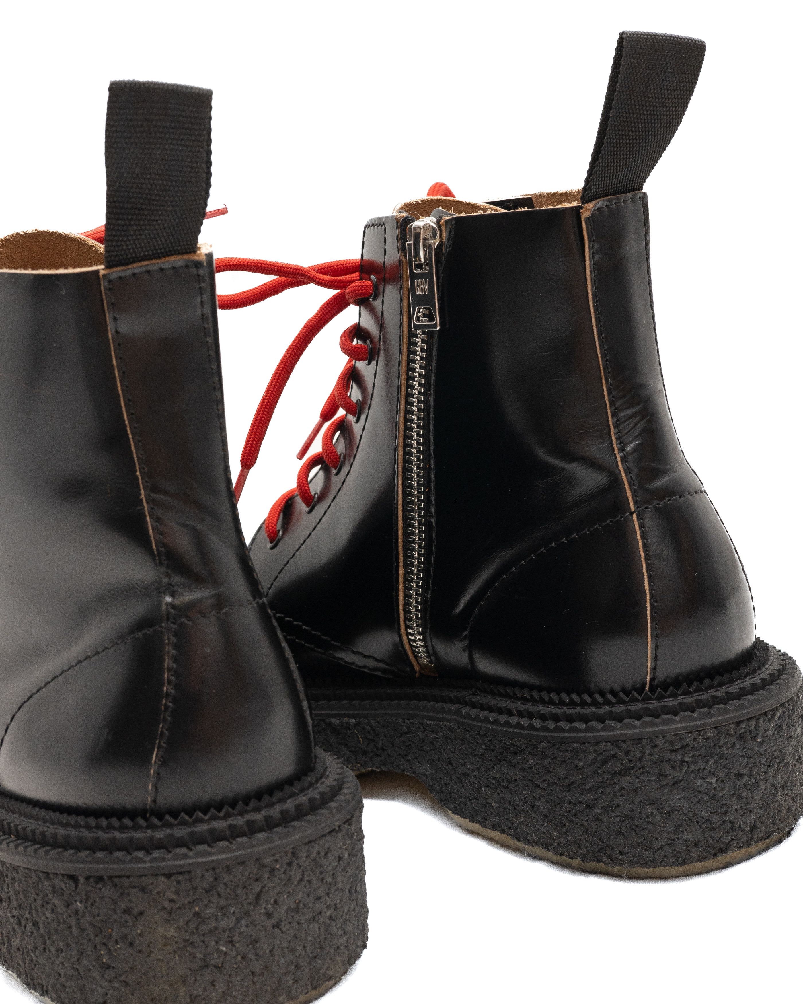 Giambattista Valli × H&M GIAMBATTISTA VALLI & H&M FW 2019 Leather Zip Boots Size US 8 / EU 41 - 6 Thumbnail