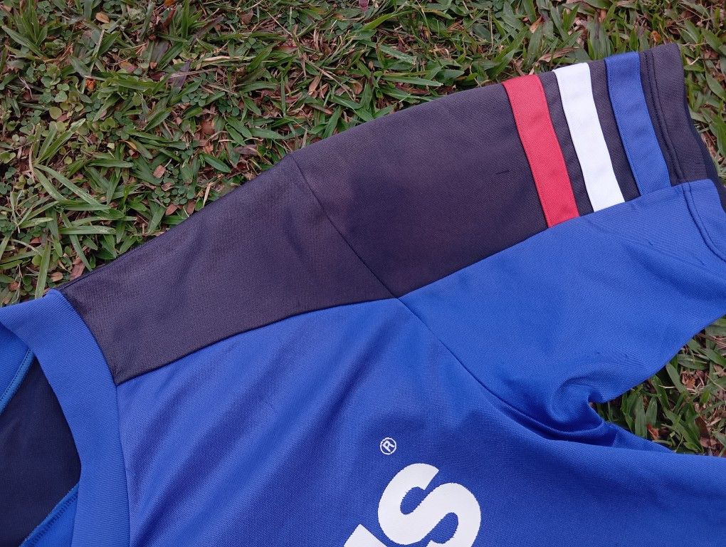 Vintage VTG Adidas Spellout Jersey Vintage 80s 90s Retro ⚽🎌 Size US M / EU 48-50 / 2 - 3 Thumbnail
