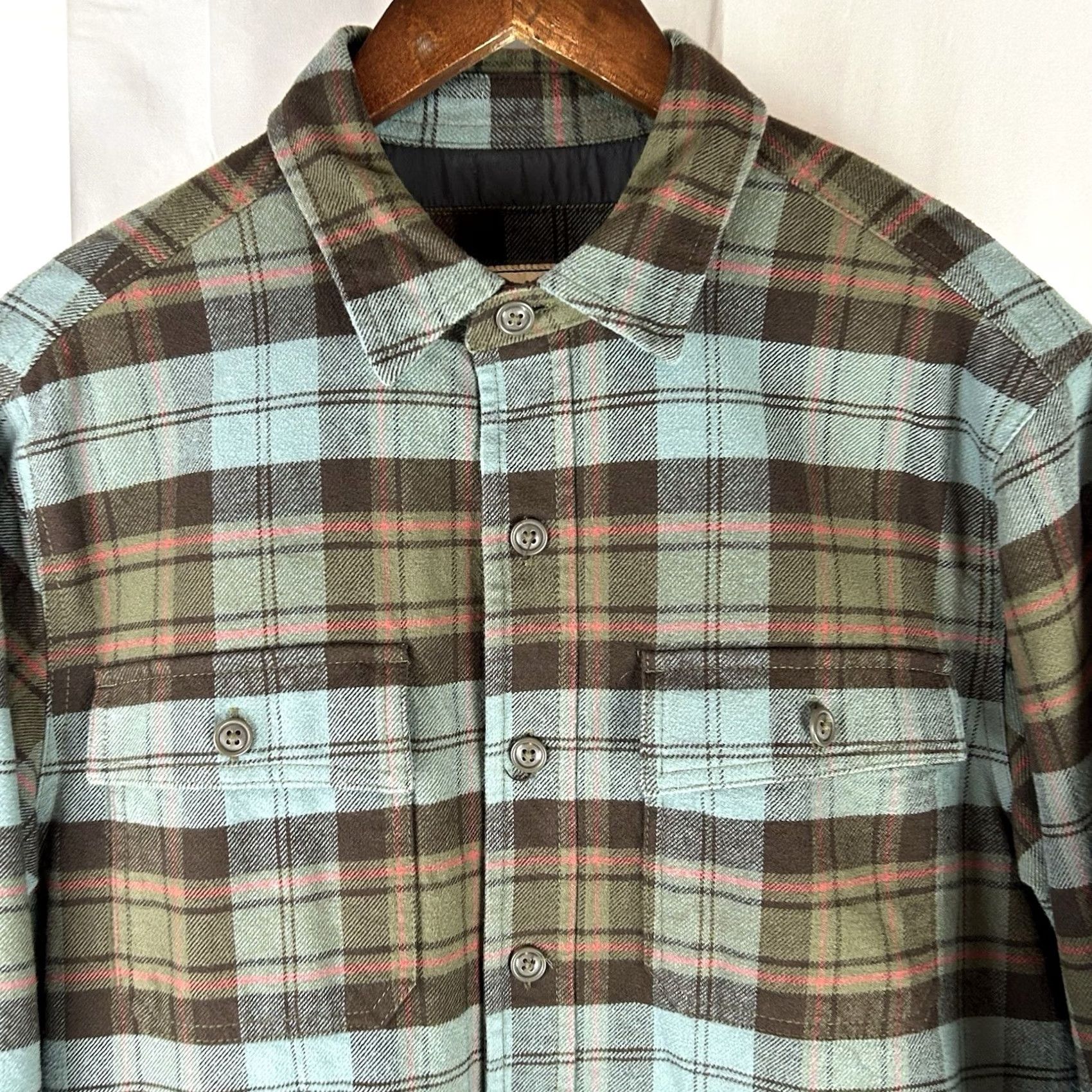 Vintage VINTAGE L.L. Bean Quilted Lined Flannel Shirt Jacket Heavy Plaid Outdoor Men Small Shacket Size US S / EU 44-46 / 1 - 2 Thumbnail