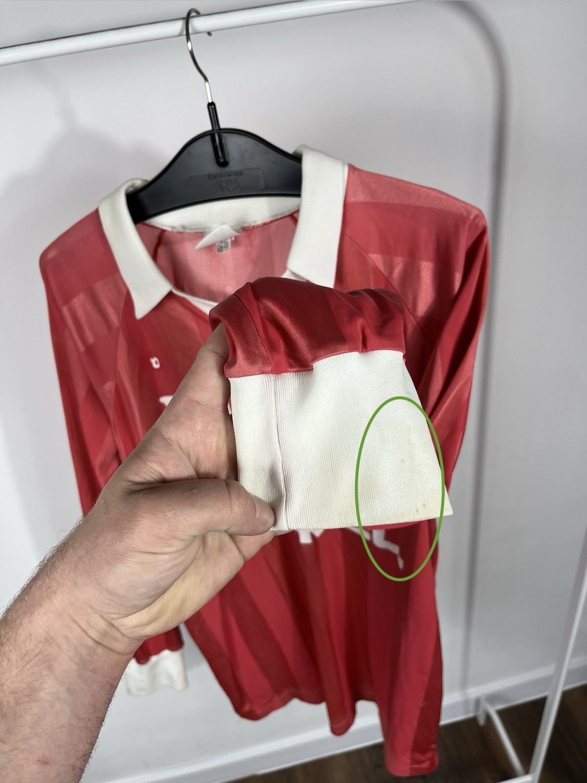 Other Vintage TRO Hummel Football Jersey Long Sleeve Red #11 L Size US L / EU 52-54 / 3 - 11 Thumbnail