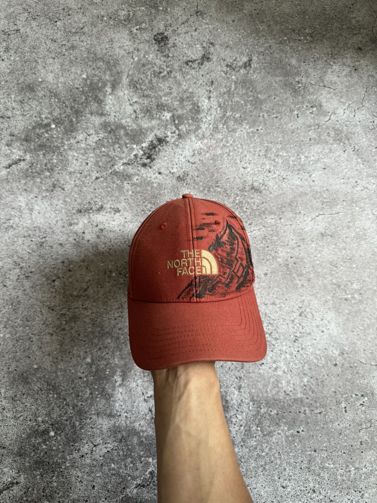 The North Face × Vintage Vintage The North Face handmade mountains cap hats Size ONE SIZE - 1 Thumbnail