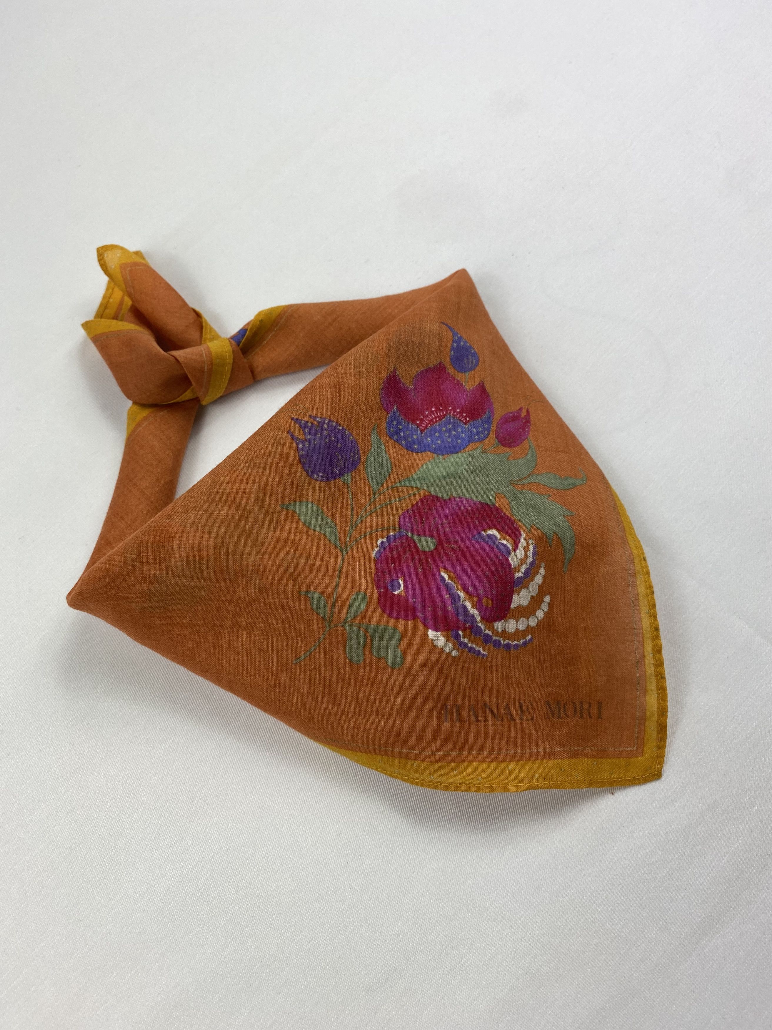 Hanae Mori × Japanese Brand × Vintage Hanae Mori Handkerchief / Bandana / Neckerchief Size ONE SIZE - 2 Thumbnail