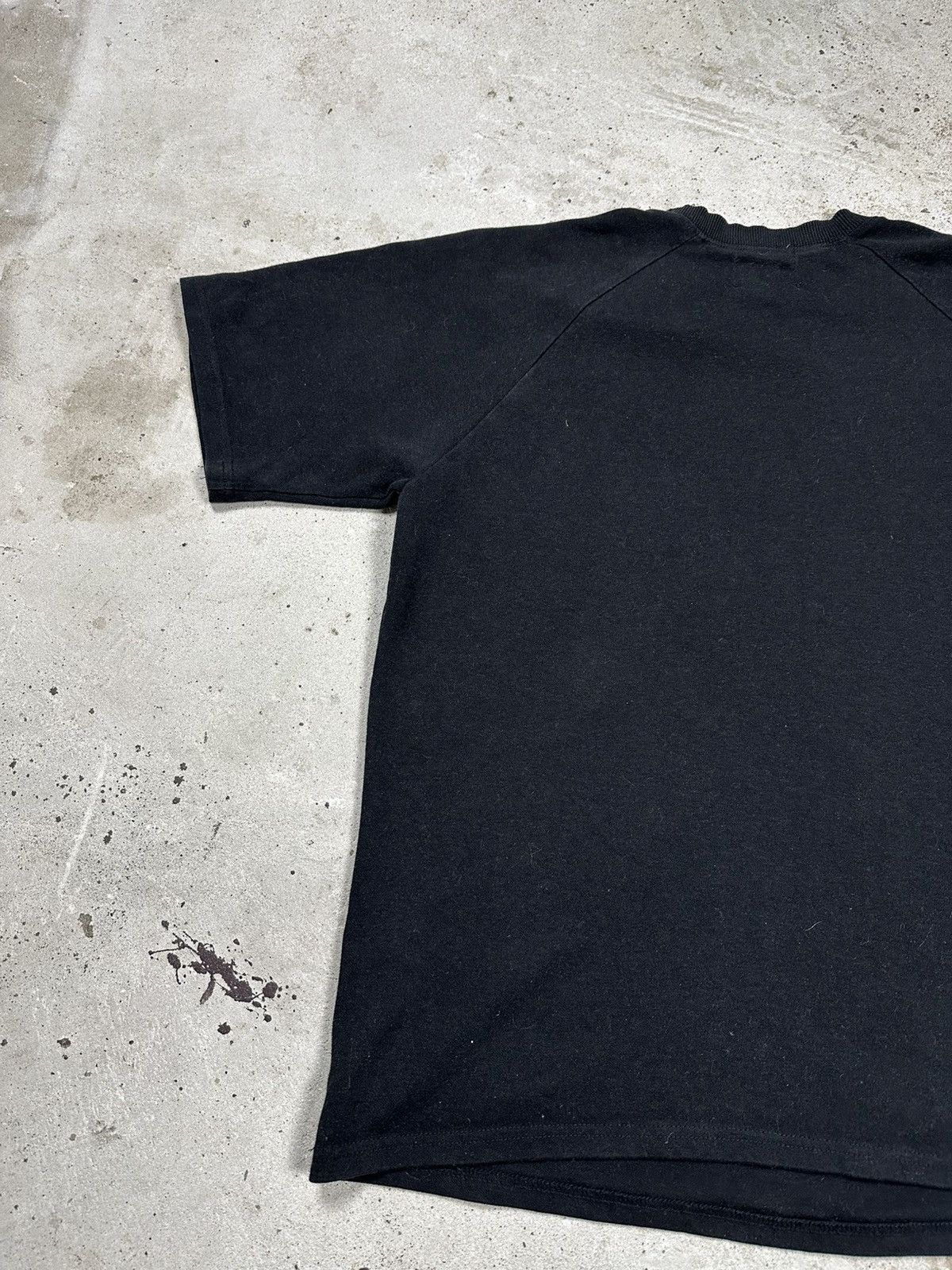 Ikea Vintage Y2K Ikea Black Taped Tee T Shirt Size US M / EU 48-50 / 2 - 10 Thumbnail