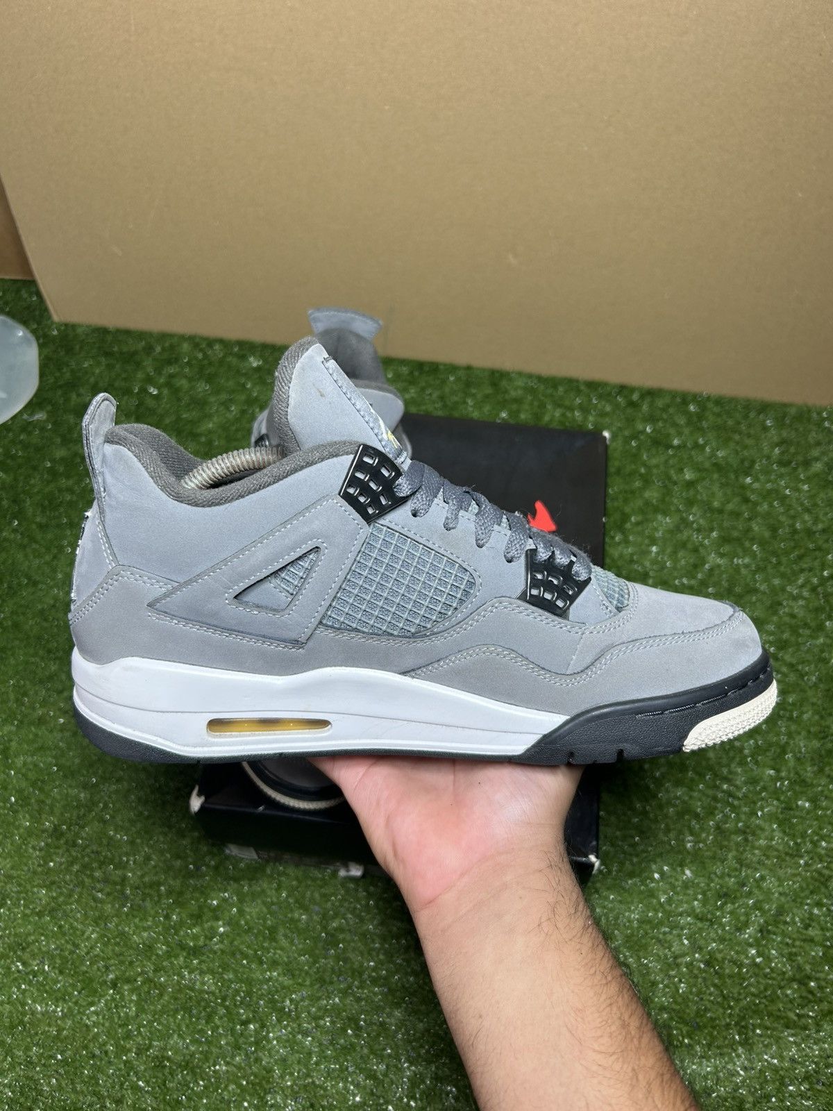 Jordan Brand Jordan 4 Cool Grey Size US 10.5 / EU 43-44 - 4 Thumbnail