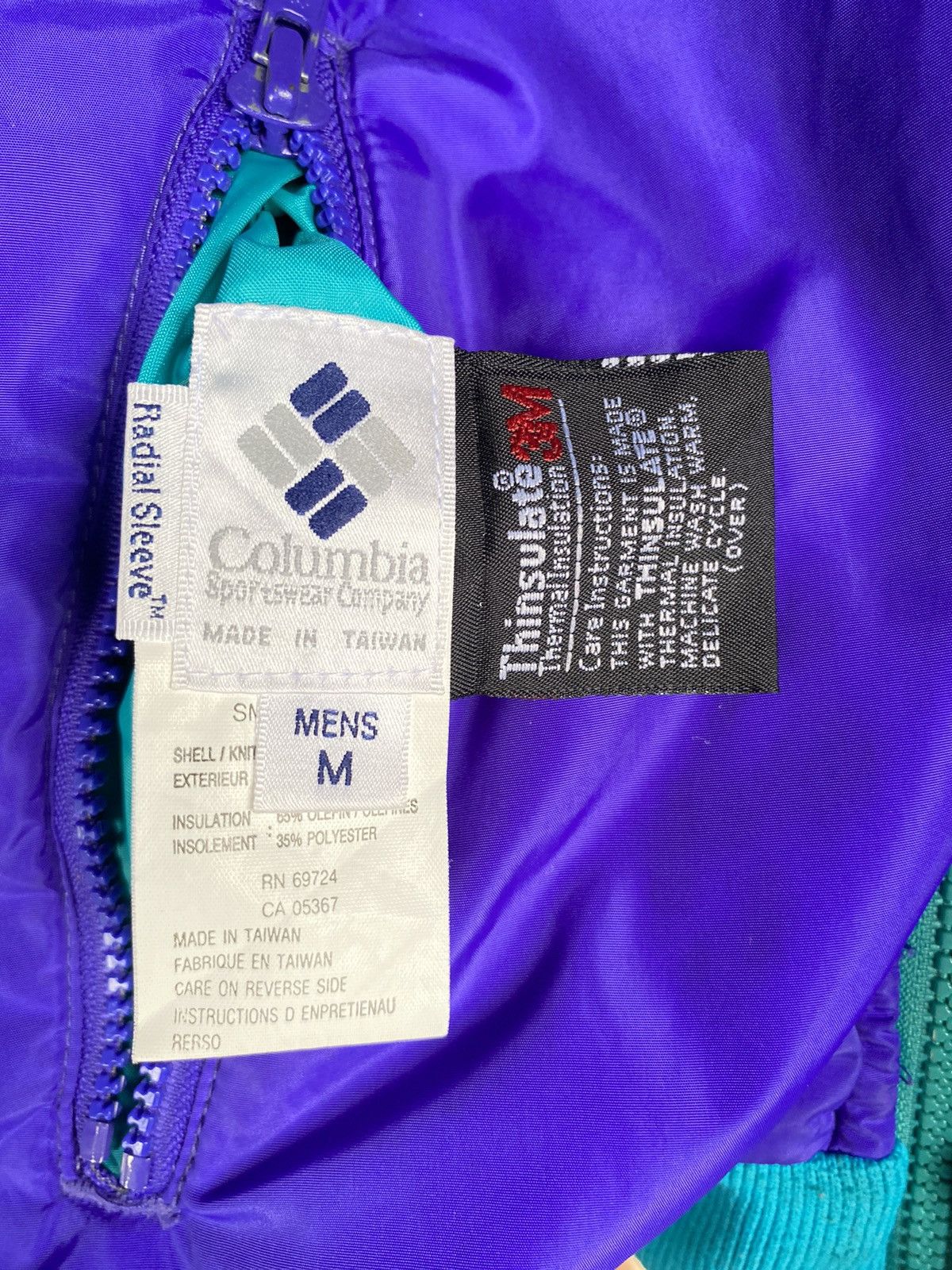 Columbia Columbia vintage nylon bomber jacket Size US M / EU 48-50 / 2 - 11 Thumbnail