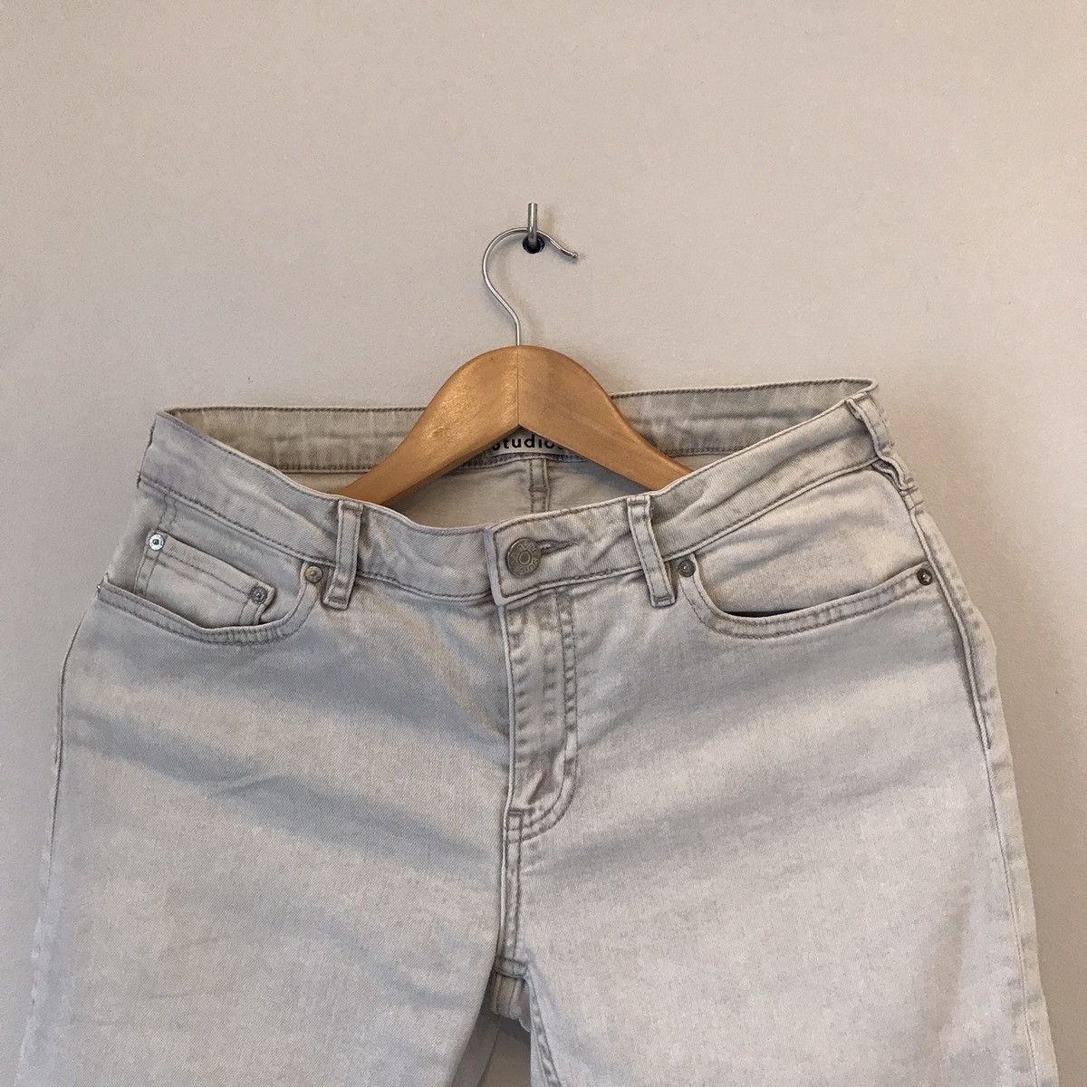 Acne Studios Acne Studios Skin 5 Ivy Washed Grey 30 Size 30" / US 8 / IT 44 - 3 Thumbnail