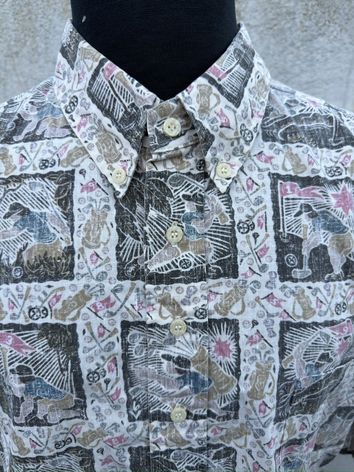 Reyn Spooner Vintage Reyn Spooner Dietrich Varez Golf Hawaiian Men's XL Size US XL / EU 56 / 4 - 3 Thumbnail