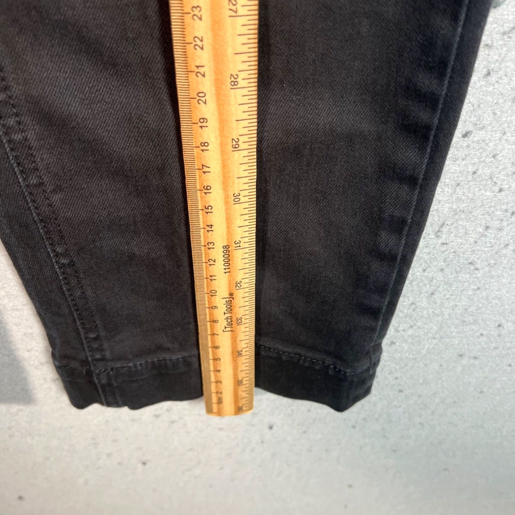 Everlane Everlane Black High-Waisted Straight-Leg Pants Size 2 Cotton Blend Womens Pants Size 26" / US 2 / IT 38 - 6 Thumbnail