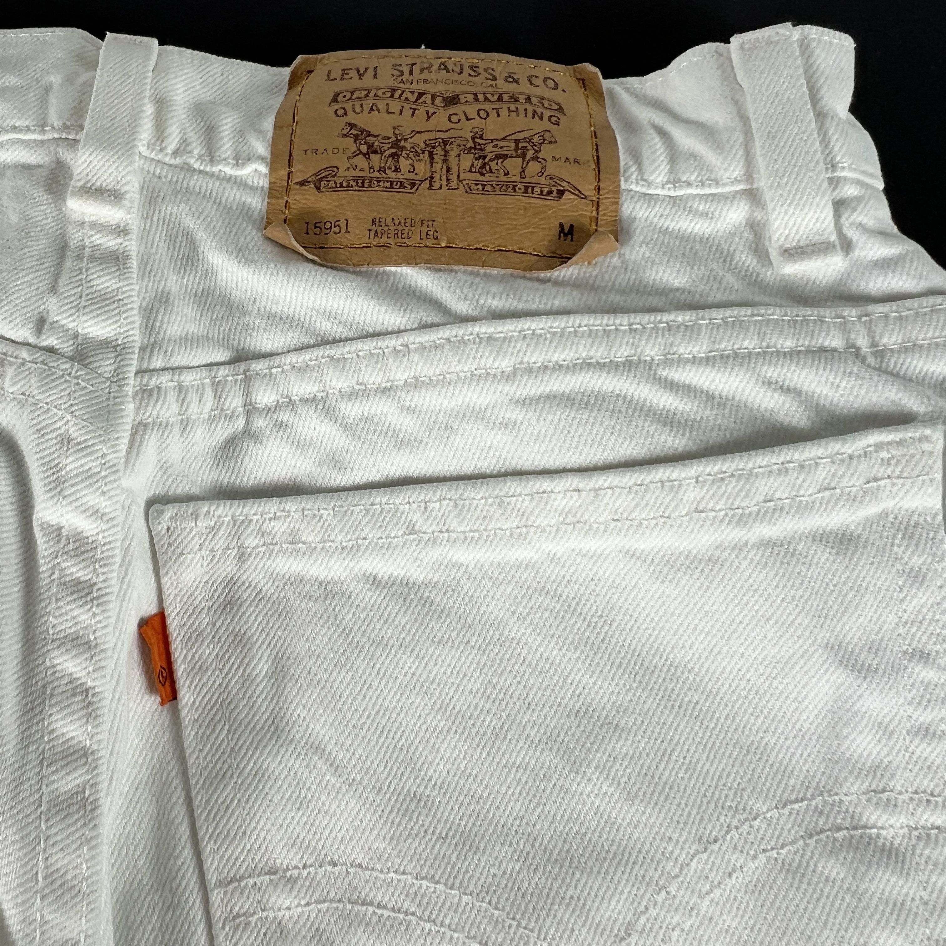 Levi's VTG Levi's Jeans 951 High Rise Relax Taper Denim Orange Tab Size 28" / US 6 / IT 42 - 15 Thumbnail