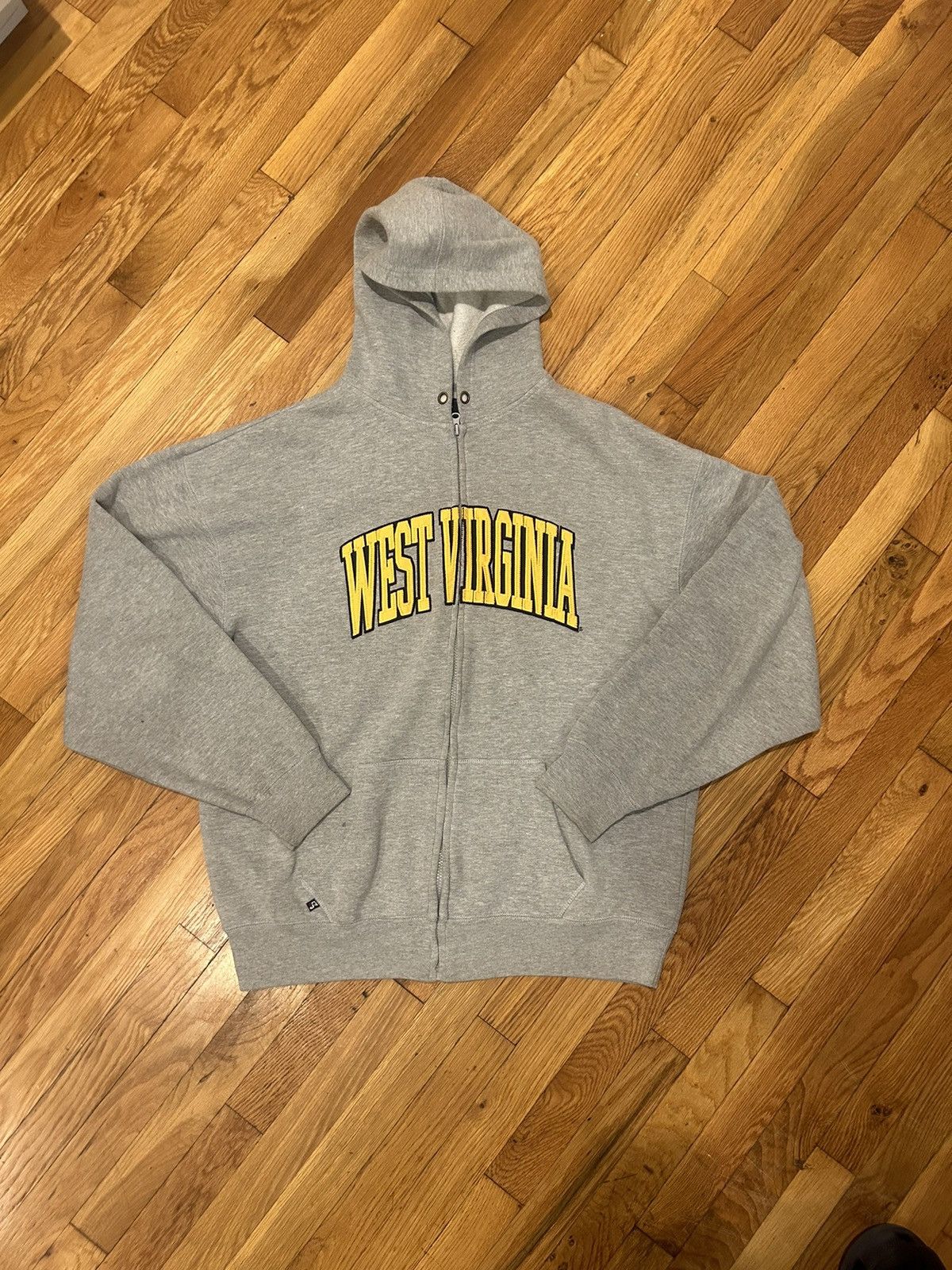 J. America × Vintage WEST VIRGINIA COLLEGIATE ZIP UP Size US XL / EU 56 / 4 - 1 Thumbnail