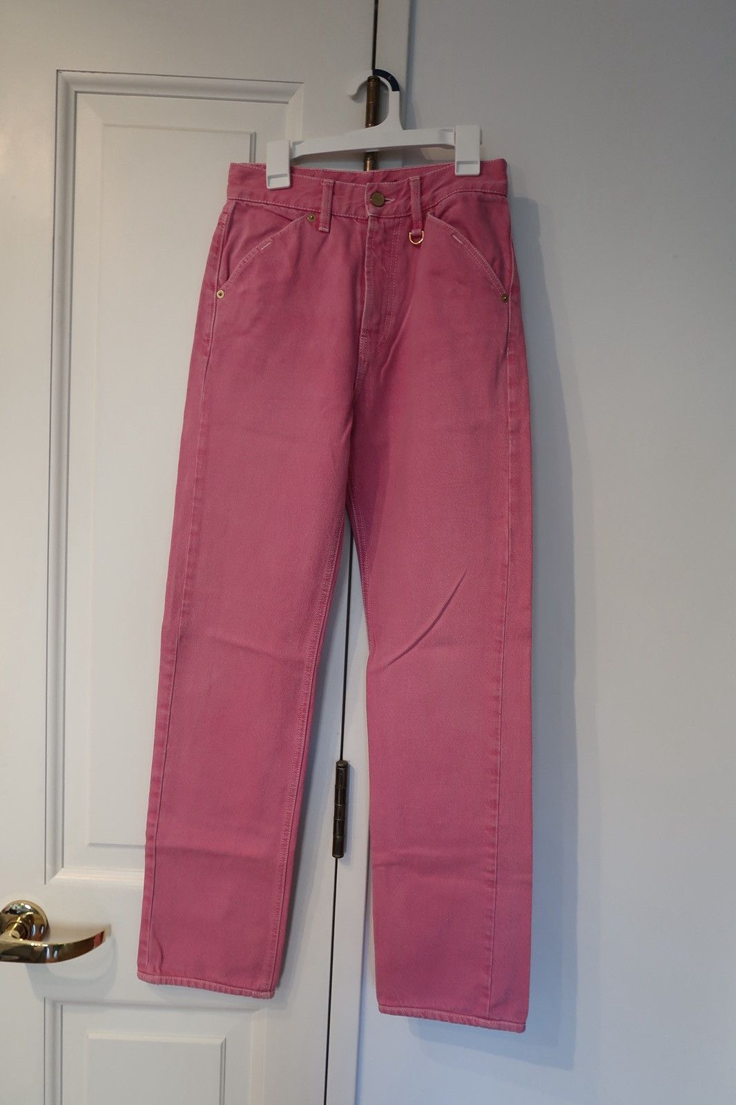 Jacquemus Pink straight jeans Size 24" / US 00 / IT 34 - 2 Thumbnail