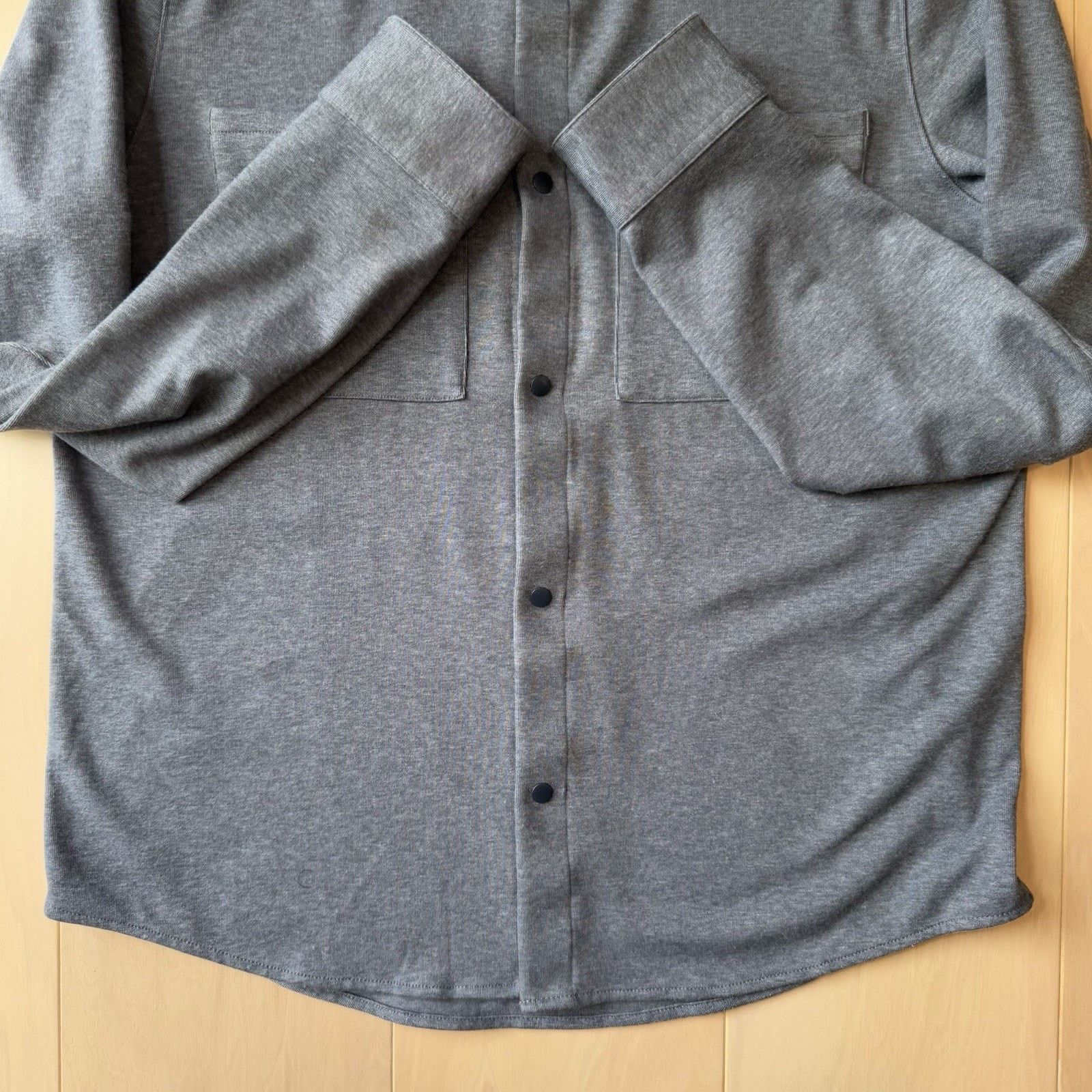Lululemon Lululemon Snap Shirt M Blue Gray Casual Golf Button Up Size US M / EU 48-50 / 2 - 5 Thumbnail