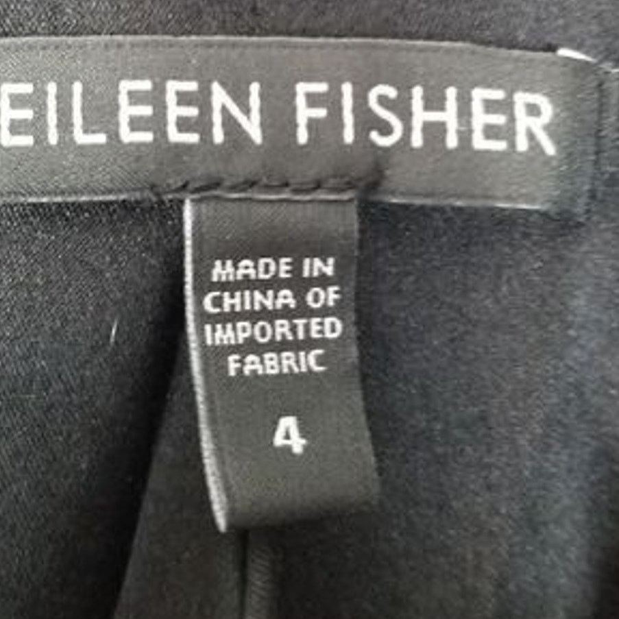 Eileen Fisher Eileen Fisher Womens Classic Blazer 4 Career Quiet Luxury Size S / US 4 / IT 40 - 6 Thumbnail