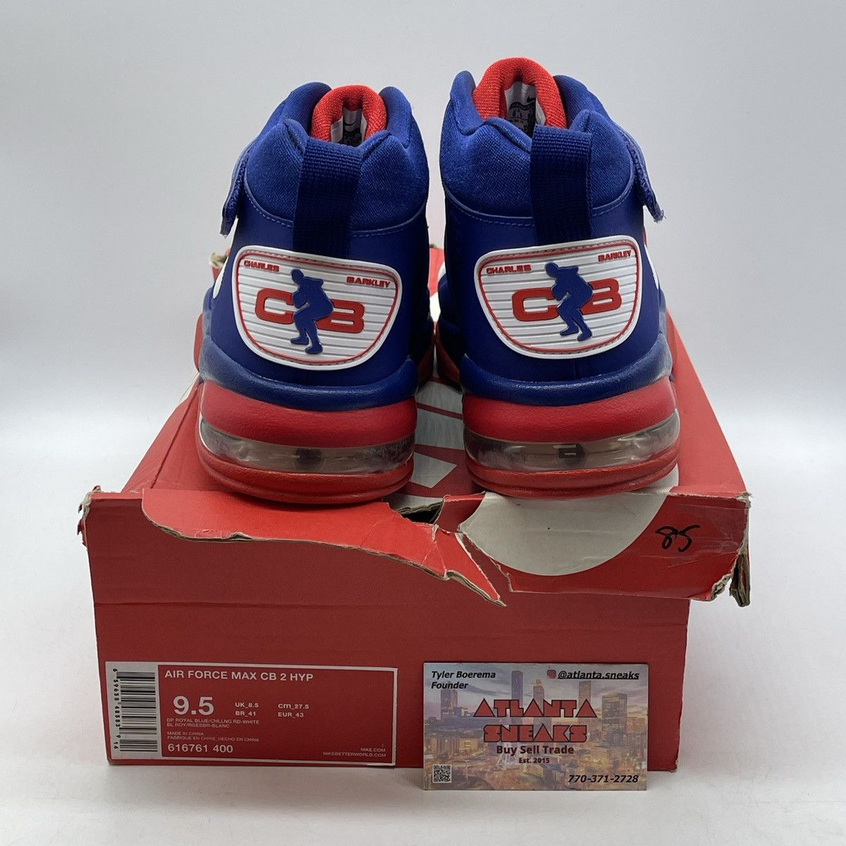 Nike Air Force Mac CB 2 hyperfuse deep roya Size US 9.5 / EU 42-43 - 3 Thumbnail