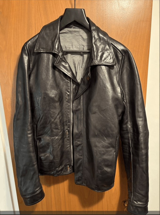 Carol Christian Poell overlock horse leather jacket | Grailed