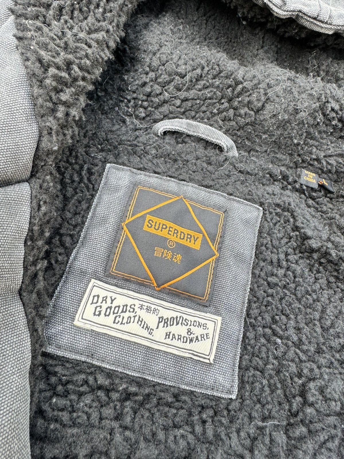 Superdry Superdry Vintage Workwear Hooded Bomber jacket Size US L / EU 52-54 / 3 - 7 Thumbnail