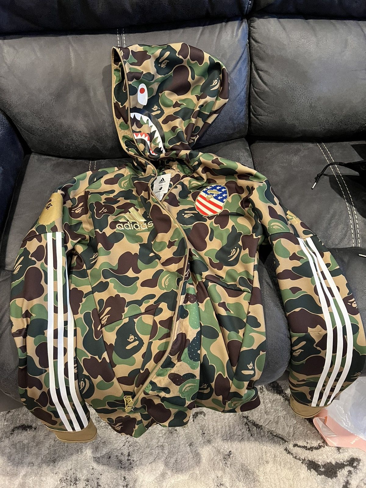 Bape x adidas sweater deals