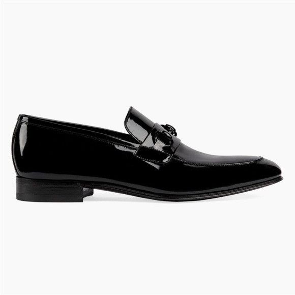 Gucci Ed Leather Moccasins Black MenS Size 11 Shoes, Men's