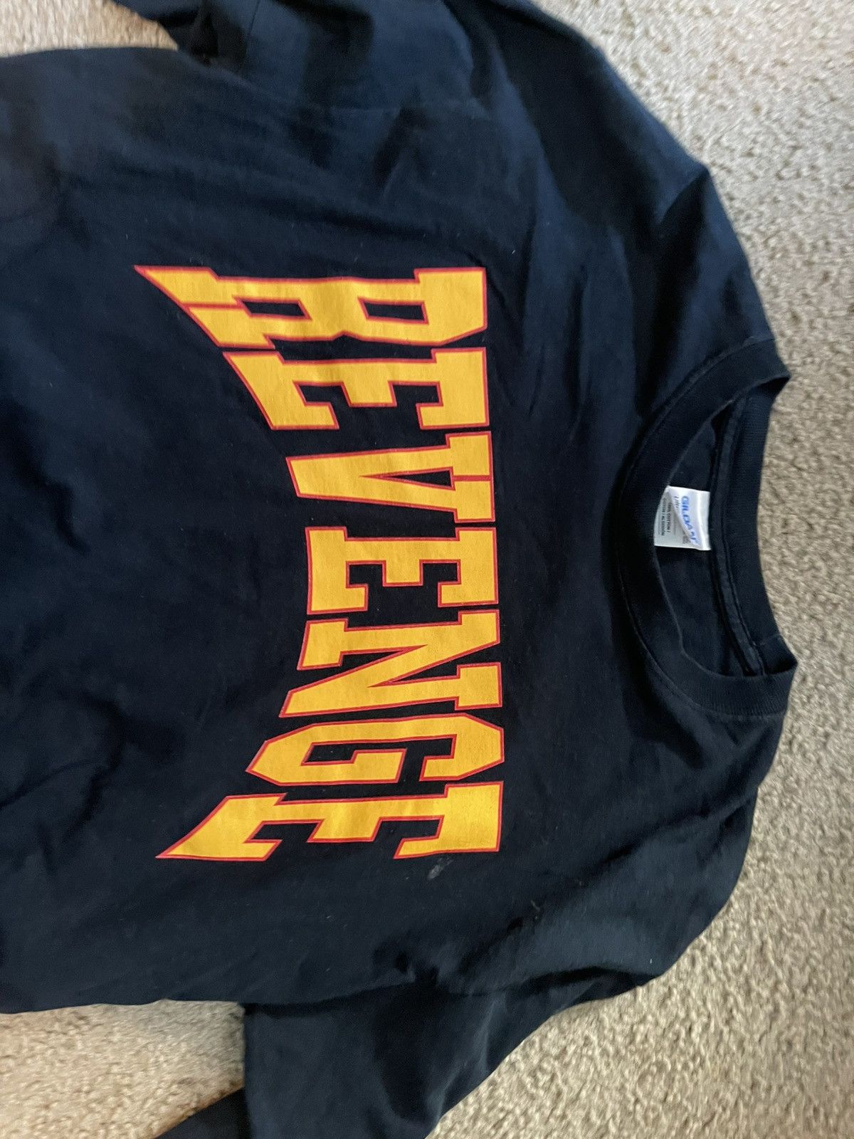 Revenge Revenge navy and orange yellow longsleeeve Size US S / EU 44-46 / 1 - 2 Thumbnail
